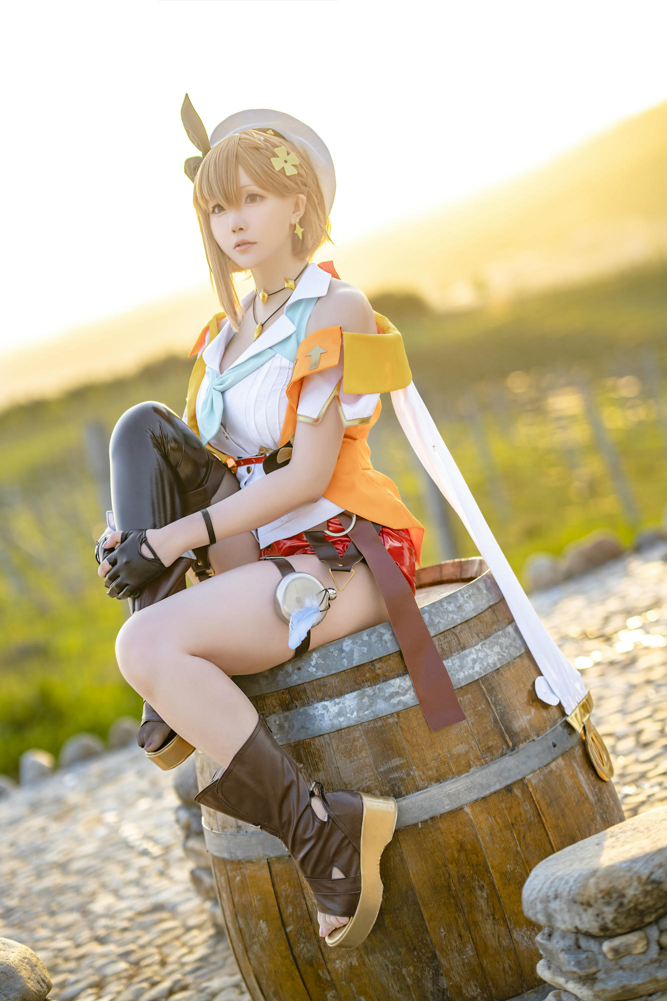 星之迟迟 NO.189 2023 4月计划A 莱莎的炼金工坊2-莱莎 [38P 210MB]_第1集