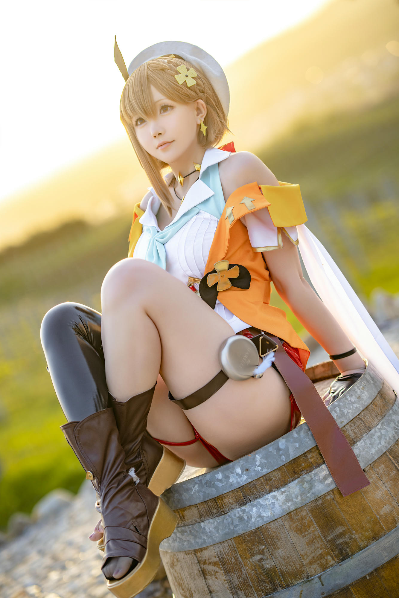 星之迟迟 NO.189 2023 4月计划A 莱莎的炼金工坊2-莱莎 [38P 210MB]_第1集