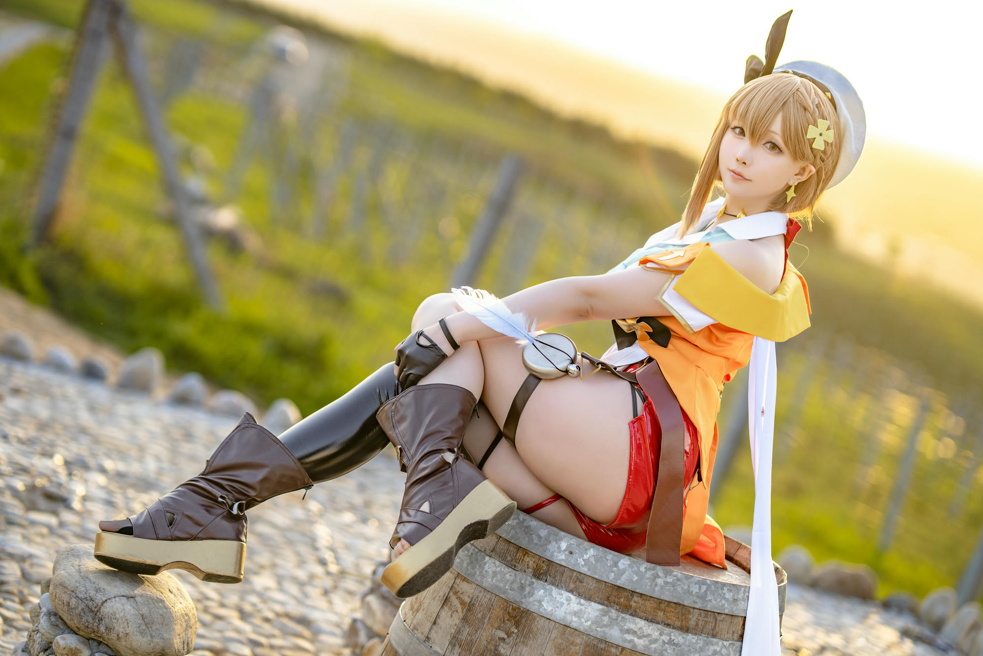 星之迟迟 NO.189 2023 4月计划A 莱莎的炼金工坊2-莱莎 [38P 210MB]_第1集