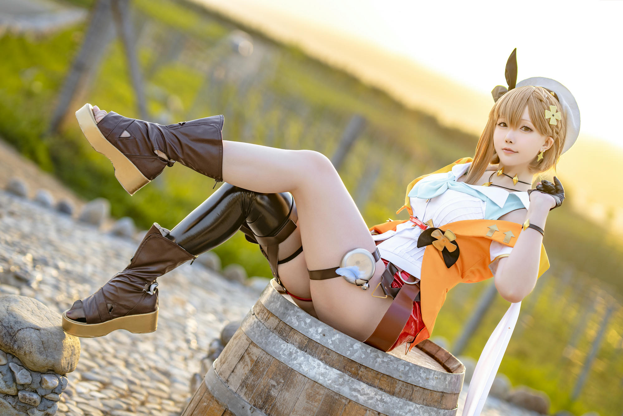 星之迟迟 NO.189 2023 4月计划A 莱莎的炼金工坊2-莱莎 [38P 210MB]_第1集