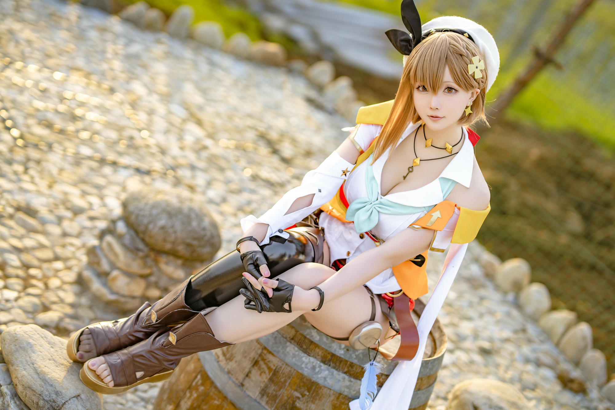 星之迟迟 NO.189 2023 4月计划A 莱莎的炼金工坊2-莱莎 [38P 210MB]_第1集