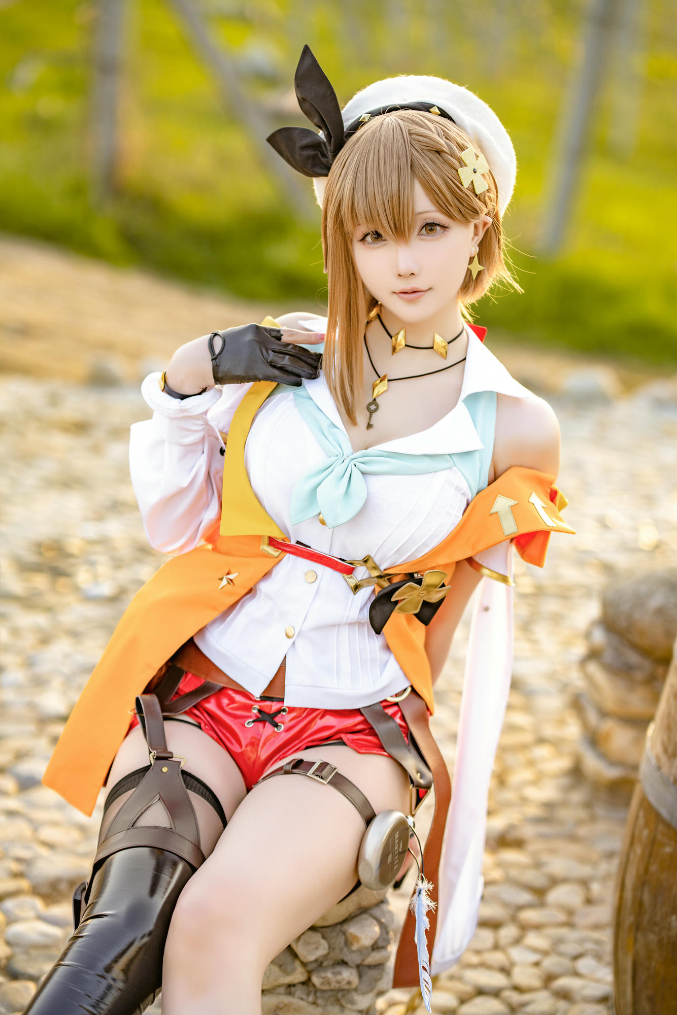 星之迟迟 NO.189 2023 4月计划A 莱莎的炼金工坊2-莱莎 [38P 210MB]_第1集