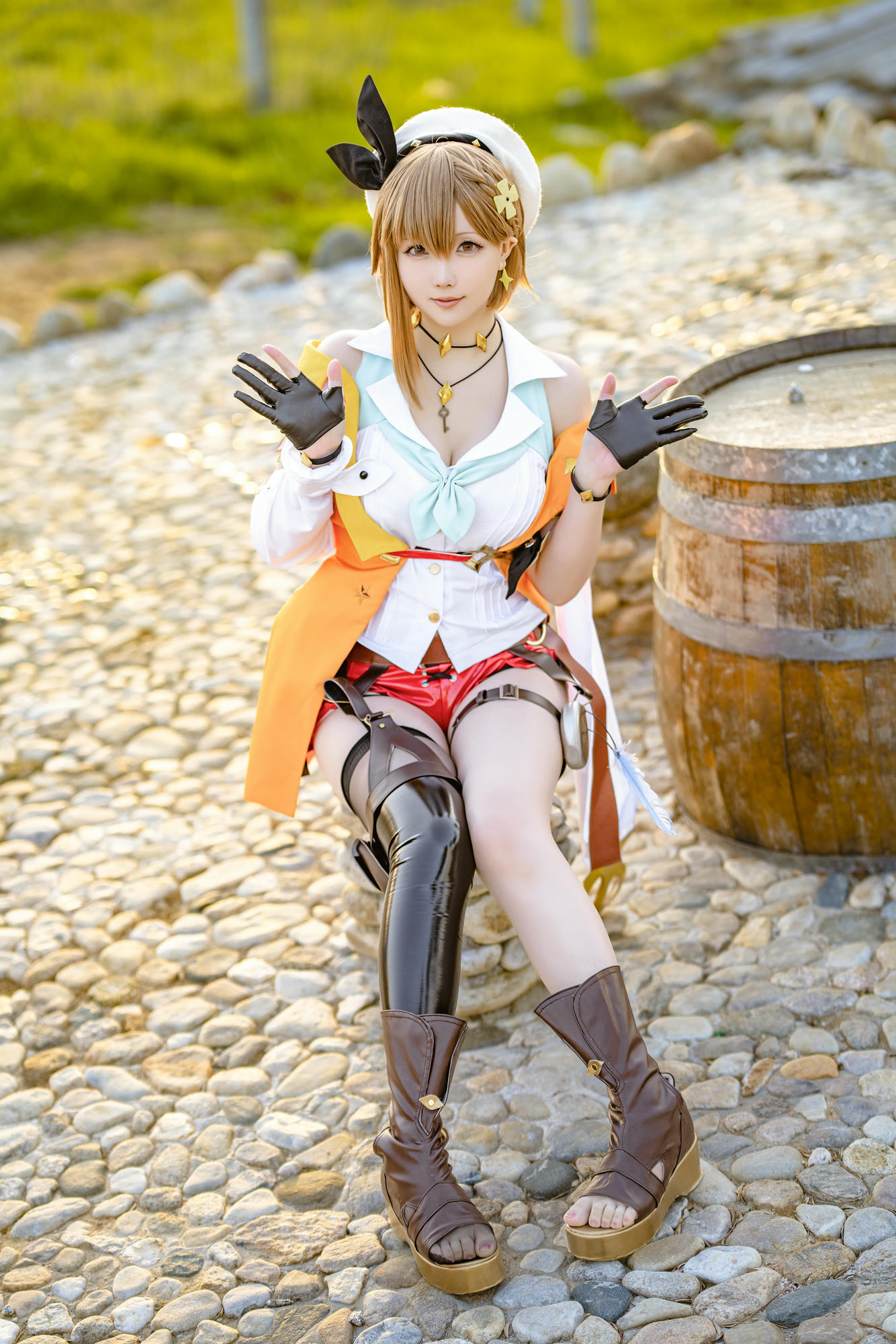 星之迟迟 NO.189 2023 4月计划A 莱莎的炼金工坊2-莱莎 [38P 210MB]_第2集