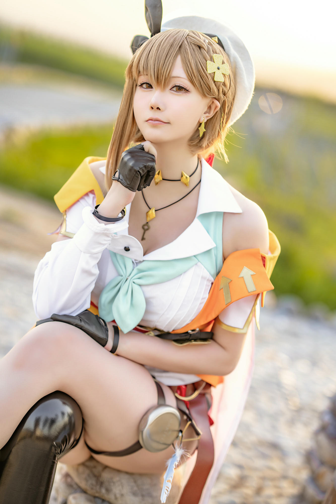 星之迟迟 NO.189 2023 4月计划A 莱莎的炼金工坊2-莱莎 [38P 210MB]_第2集