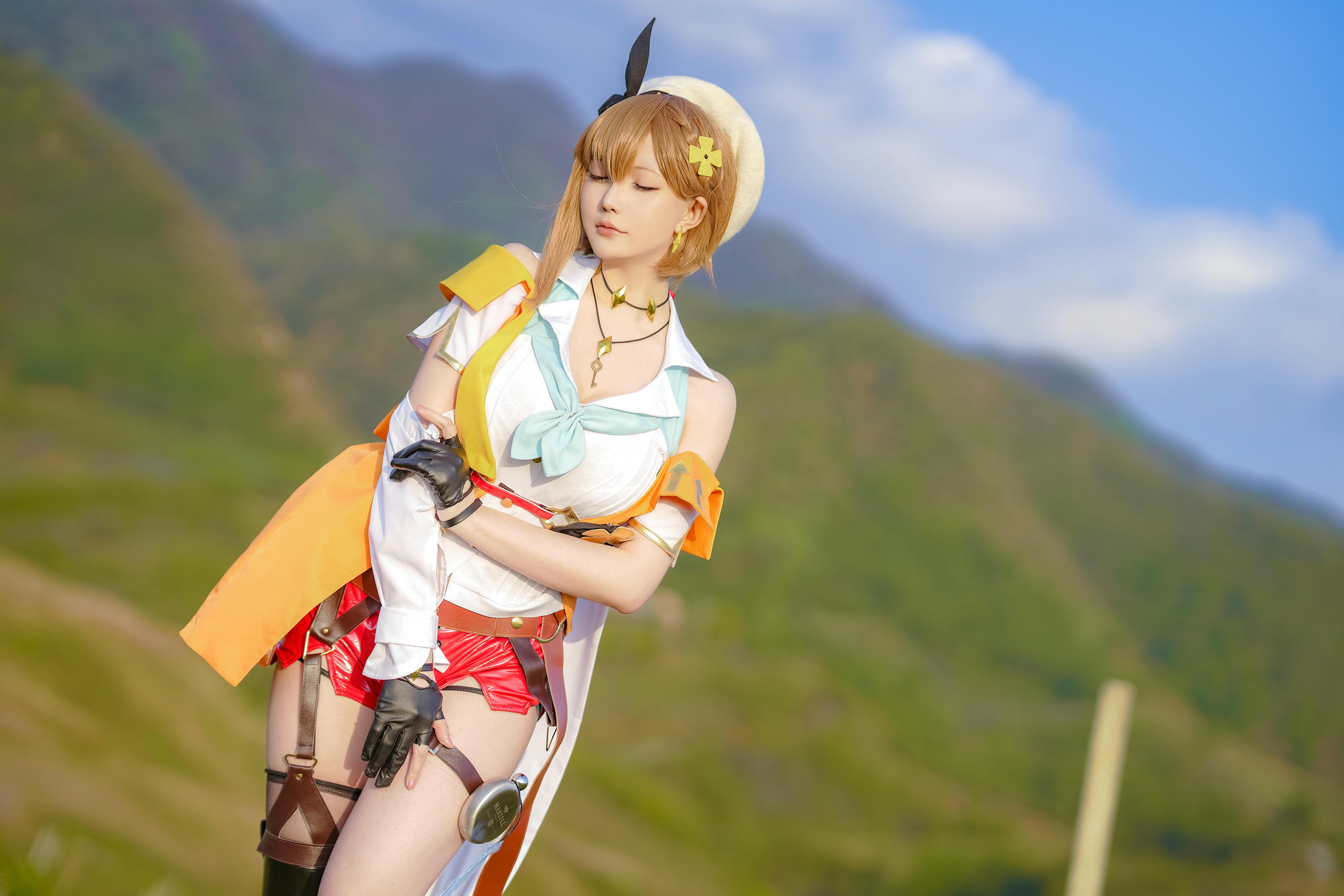 星之迟迟 NO.189 2023 4月计划A 莱莎的炼金工坊2-莱莎 [38P 210MB]_第1集