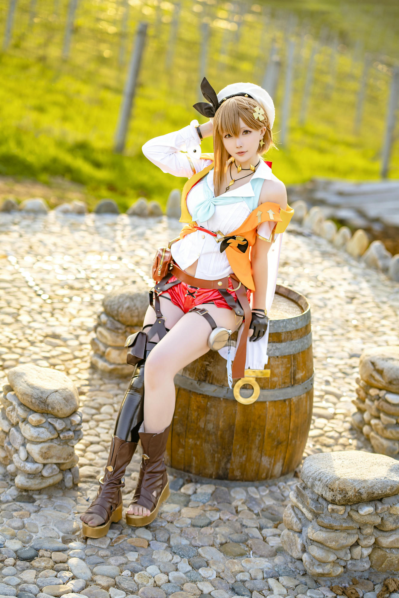 星之迟迟 NO.189 2023 4月计划A 莱莎的炼金工坊2-莱莎 [38P 210MB]_第1集