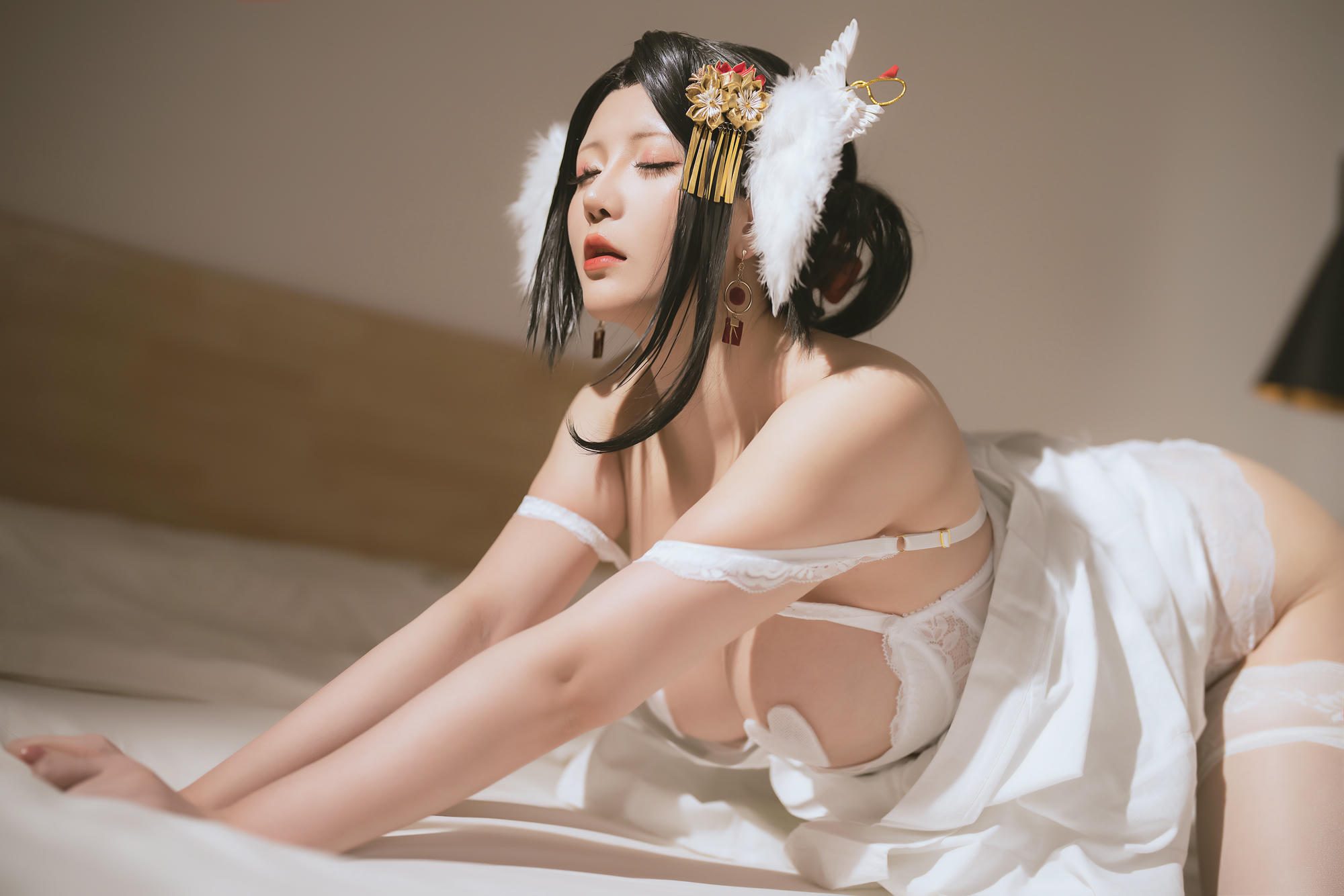 星之迟迟 NO.192 2023 4月计划D 原创-仙鹤报恩 [116P2V 1.6GB]_第5集