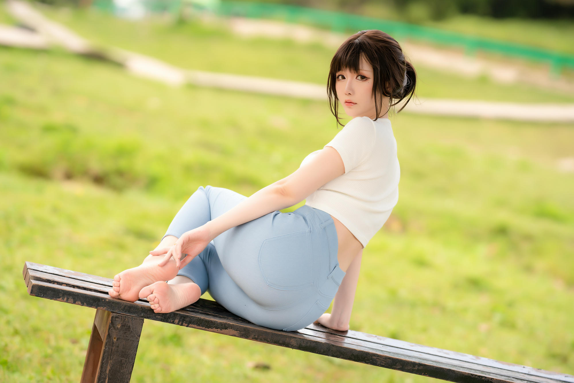 星之迟迟 NO.200 2023 5月 户外 微风[56P-354.1M]_第1集