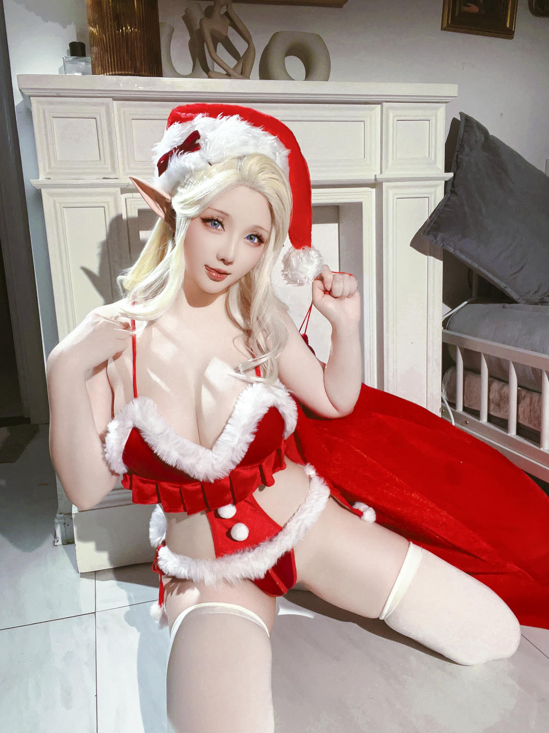 星之迟迟 NO.217 2023-12-22 圣诞精灵篇B 圣诞老人 [106P1V-925MB]_第6集