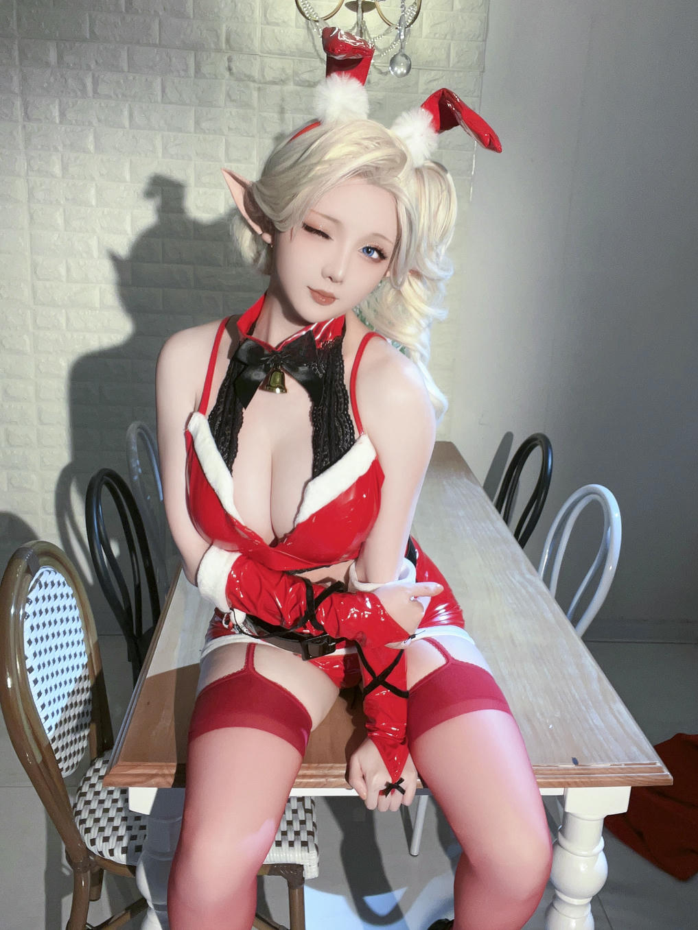 星之迟迟 NO.219 2023-12 2023圣诞精灵C [90P1V 3GB]_第4集