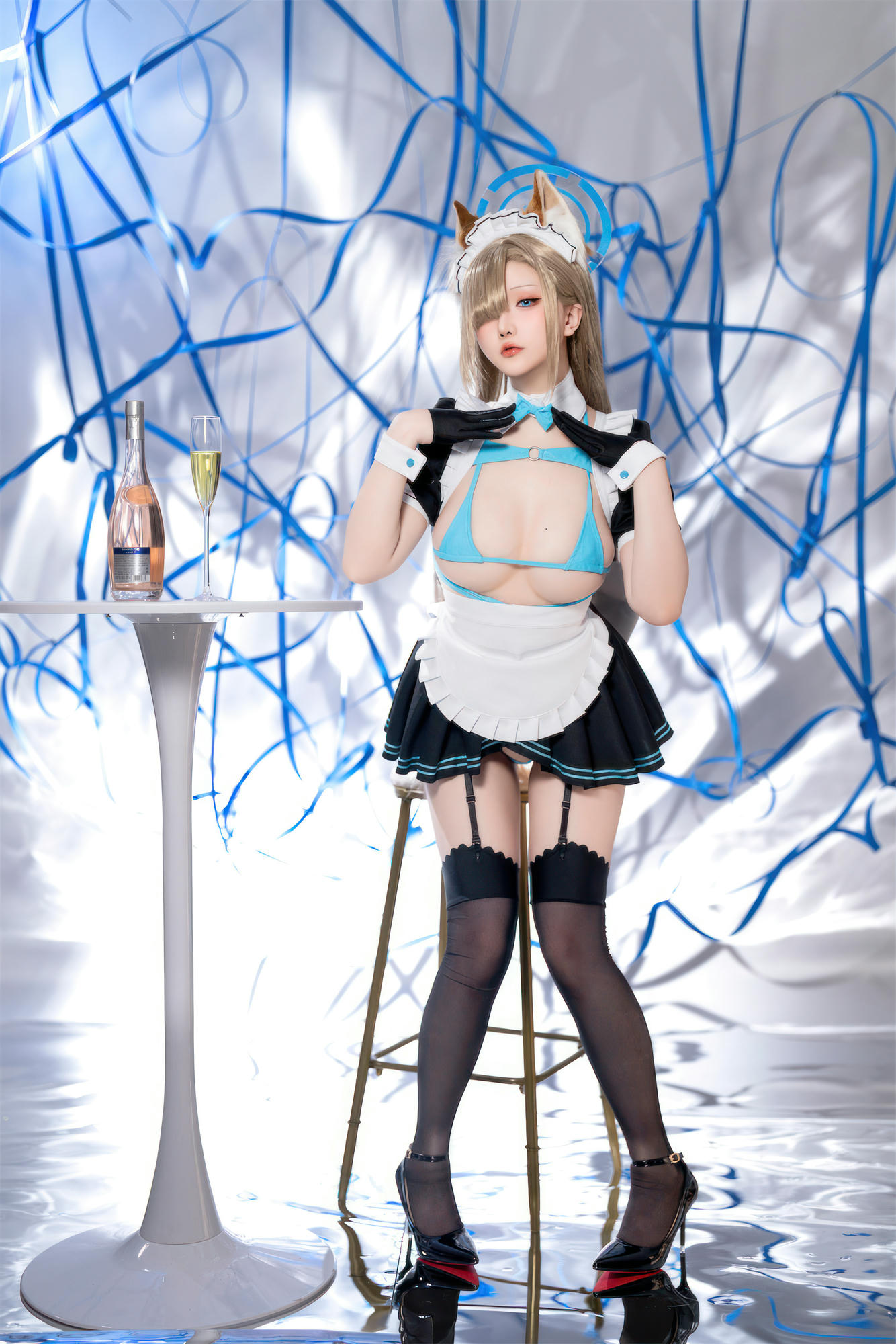 星之迟迟 NO.225 2023-12-C明日奈女仆[94P-206.4M]_第1集