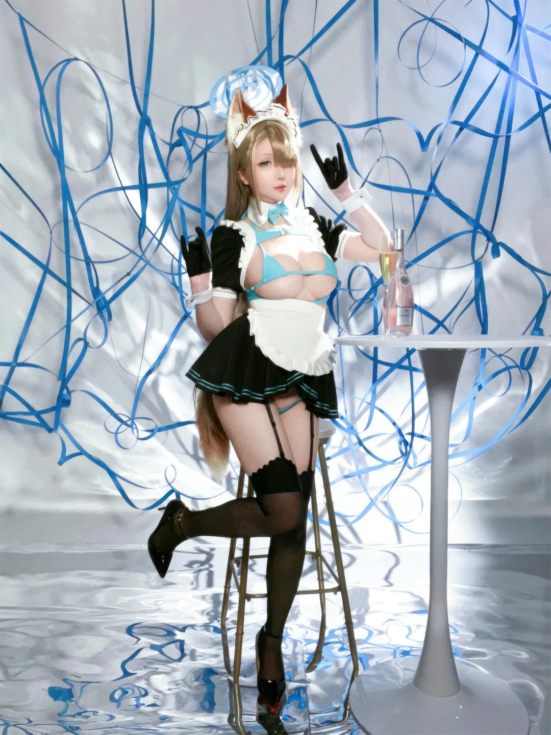 星之迟迟 NO.225 2023-12-C明日奈女仆[94P-206.4M]_第4集