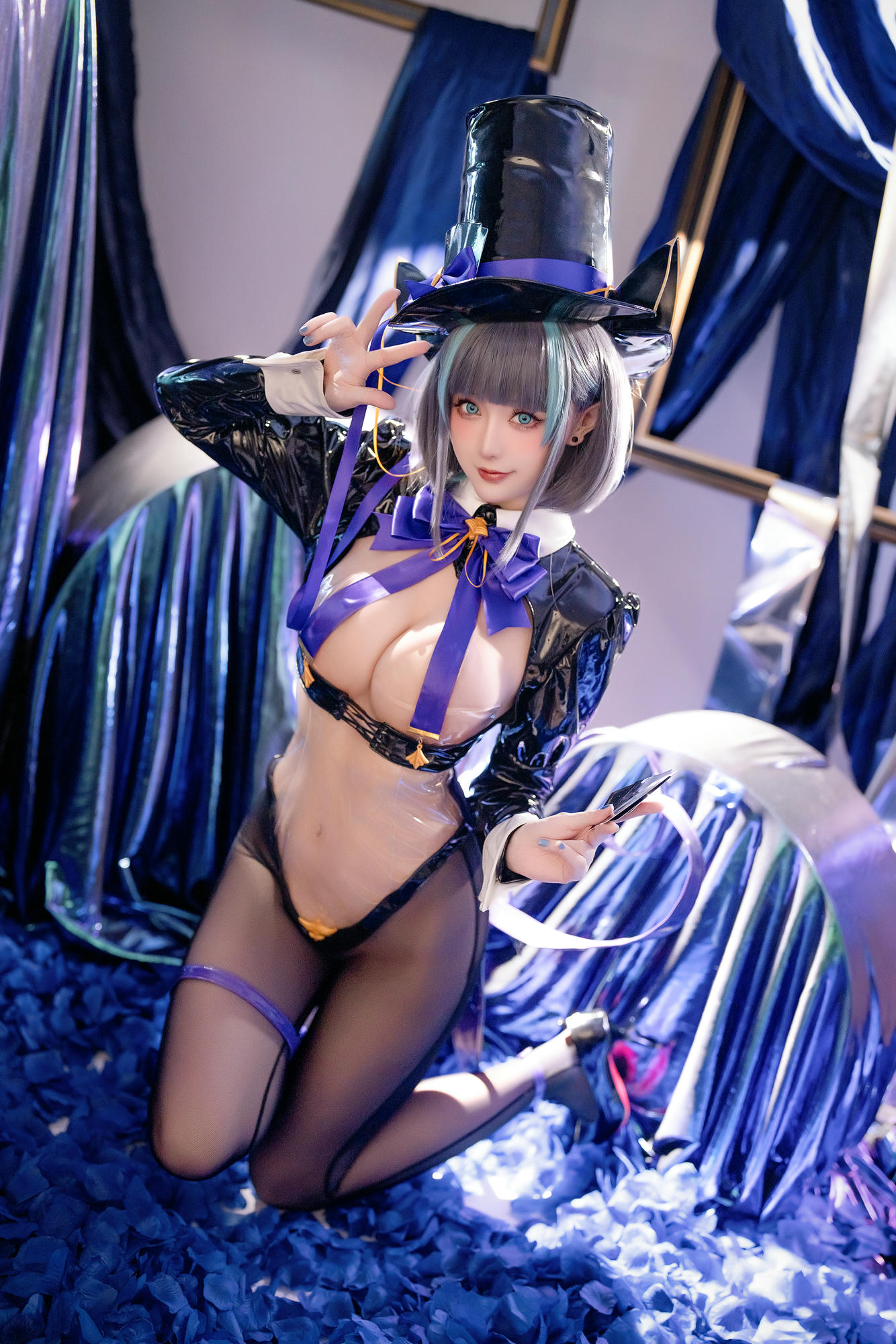 星之迟迟 NO.255 2024-8-A 碧蓝航线—柴郡 [32P 280MB]_第1集