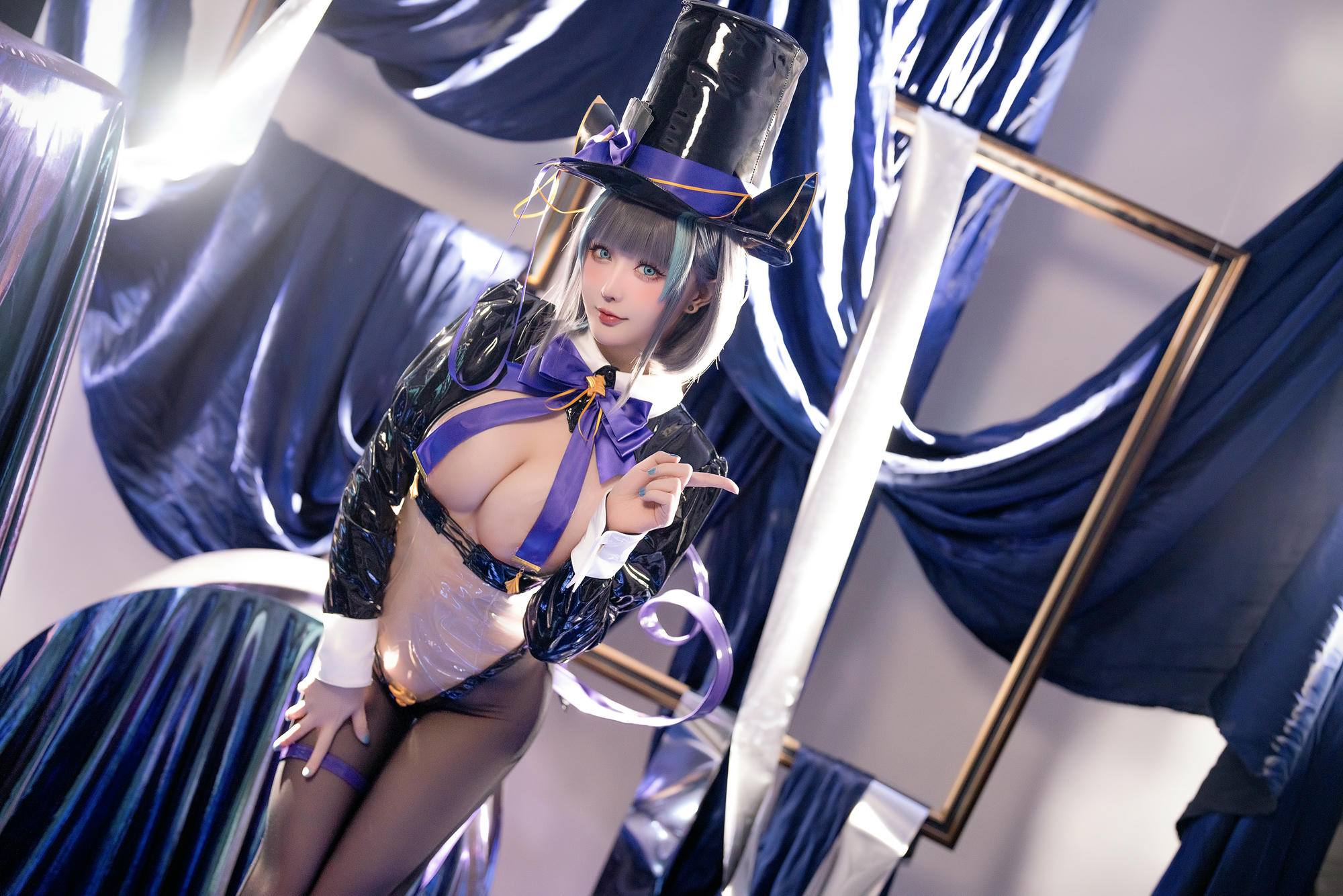 星之迟迟 NO.255 2024-8-A 碧蓝航线—柴郡 [32P 280MB]_第1集