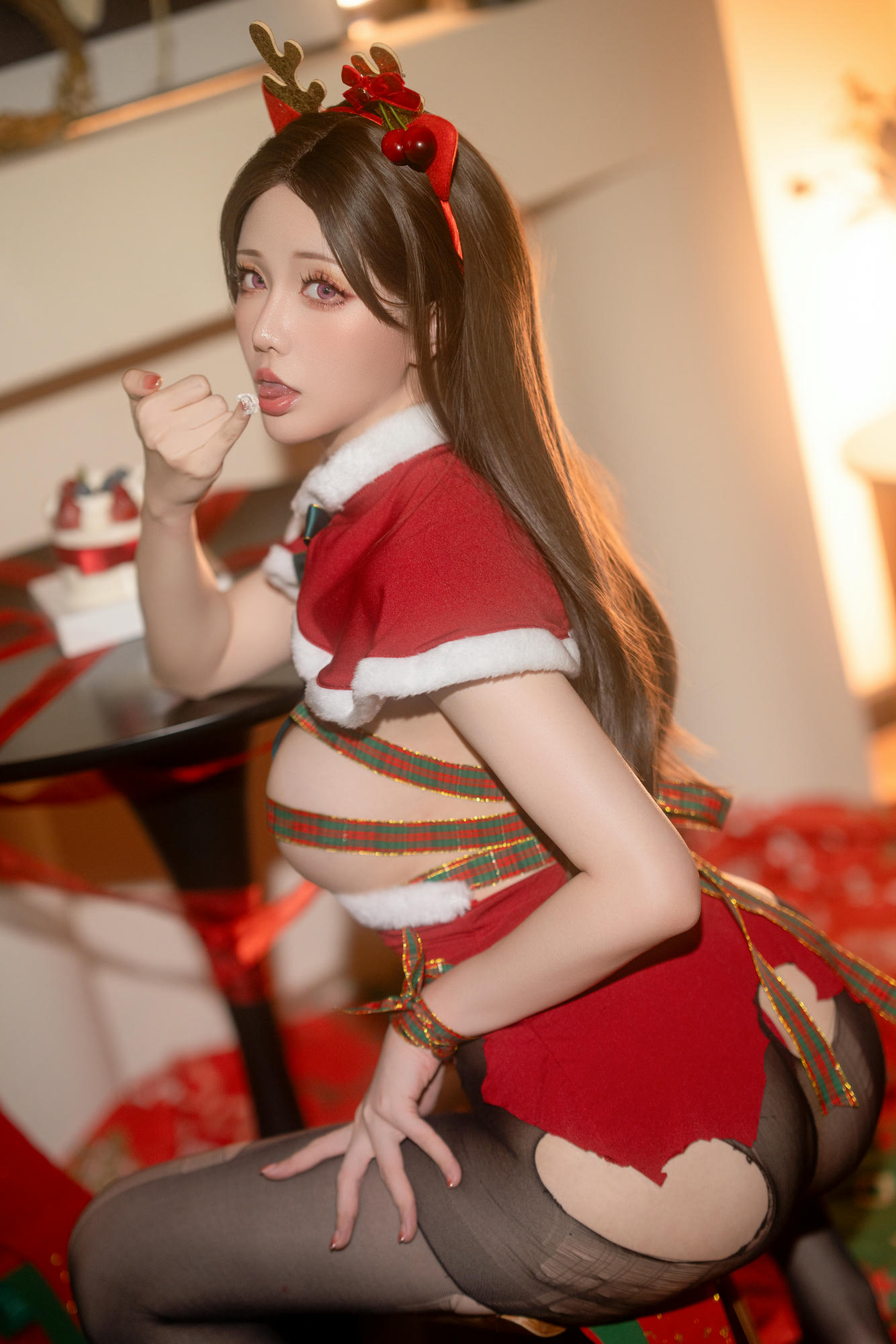 星之迟迟 NO.265 2024圣诞 [180P 1.24GB]_第3集