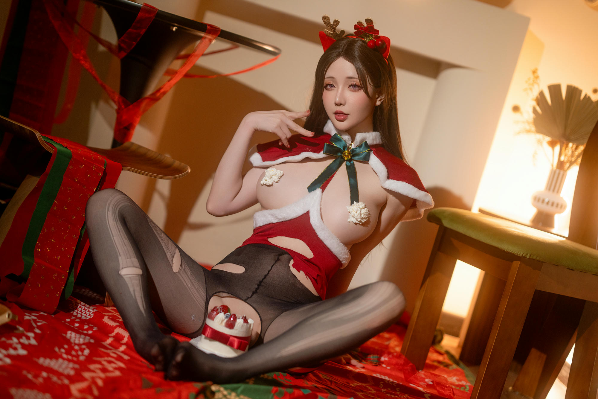 星之迟迟 NO.265 2024圣诞 [180P 1.24GB]_第4集