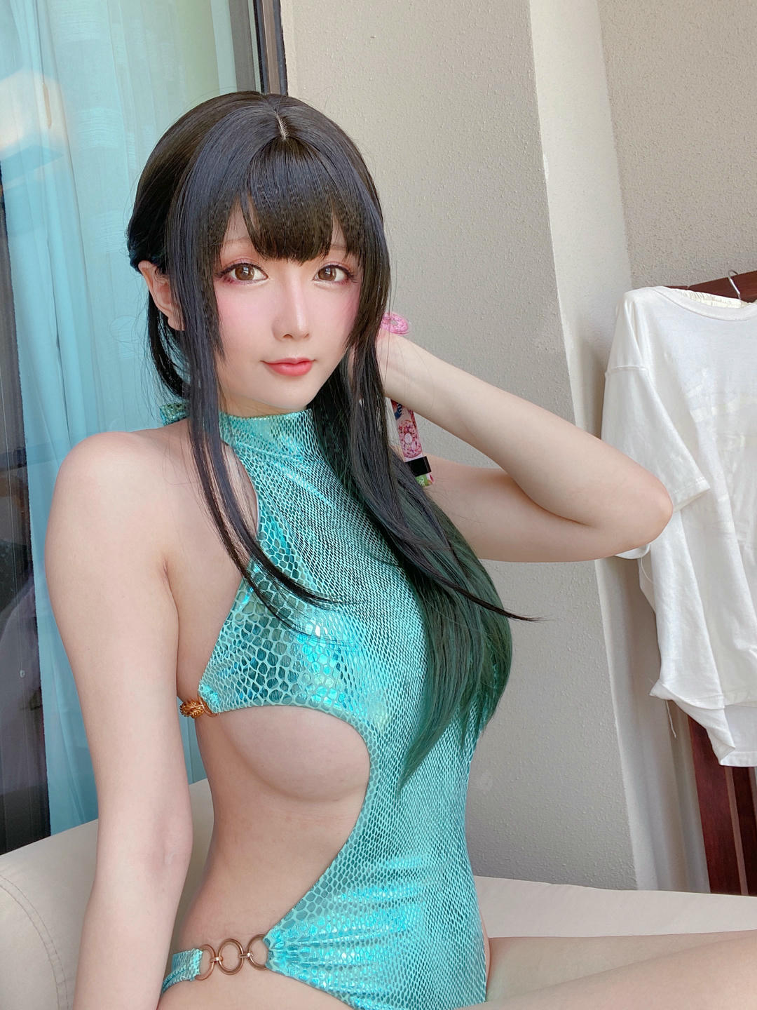 星之迟迟 - NO.44 泳装-绿 [62P-246MB]-自拍_第1集