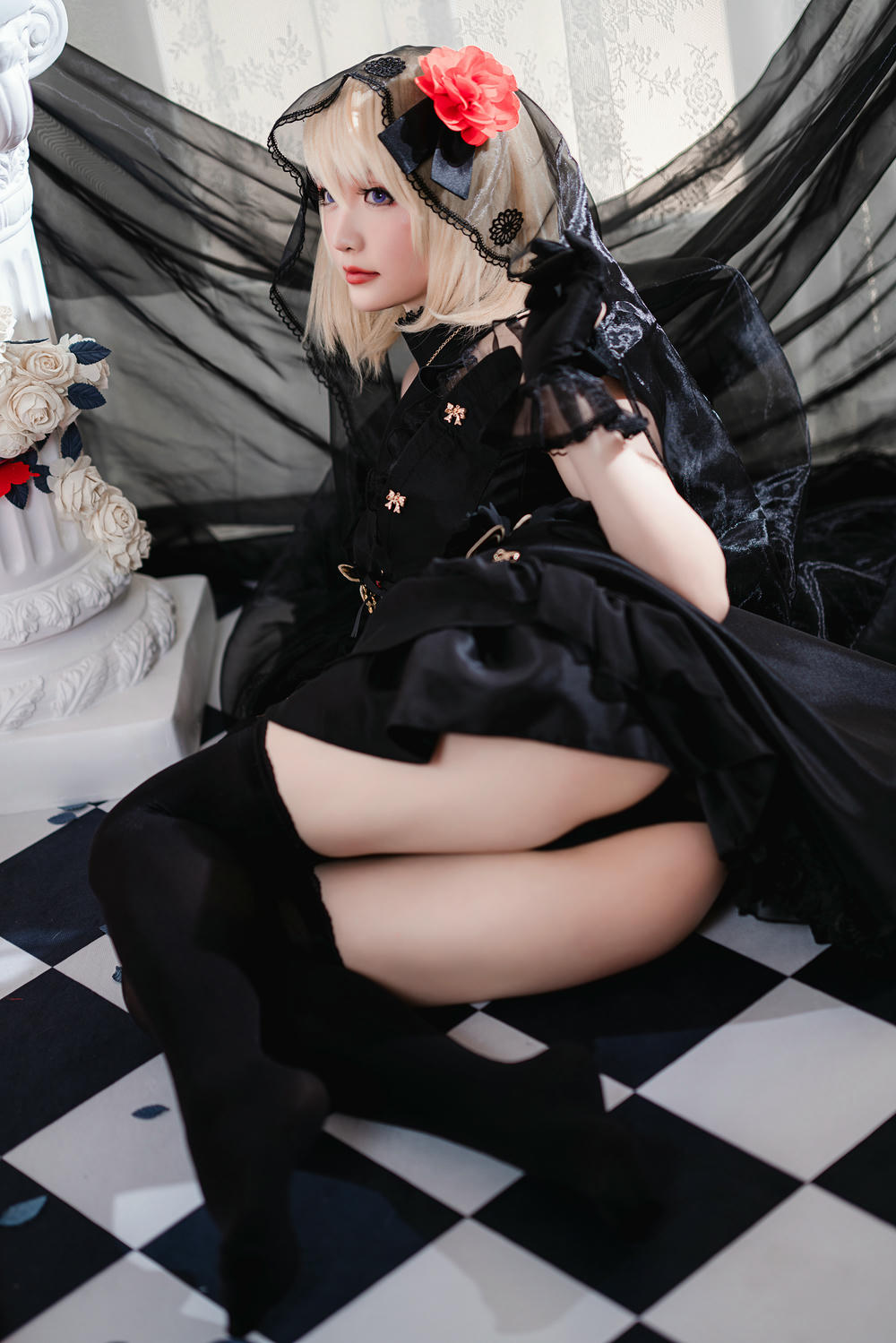 星之迟迟 - NO.45 斯卡哈同人&Z23婚纱 [1501V-1.75GB]-Z23_第2集