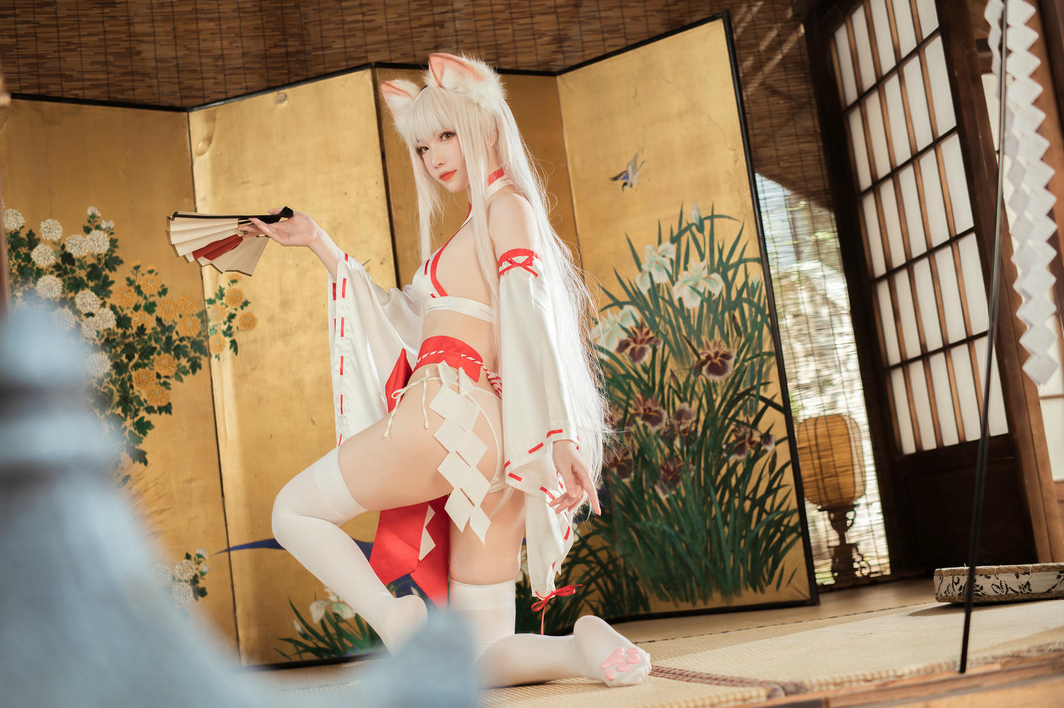 妖少you1(妖少youichi) NO.026 稻荷巫女 [15P 52MB]_第1集