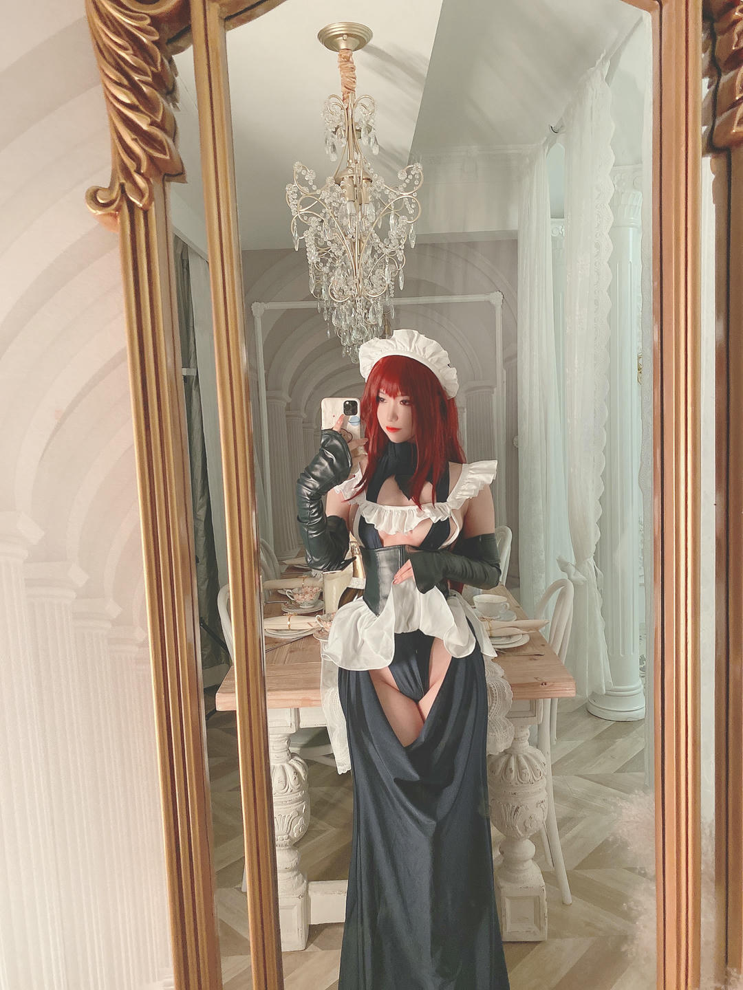 一北亦北 NO.009 斯卡哈同人女仆 [24P2V-115MB]_第2集