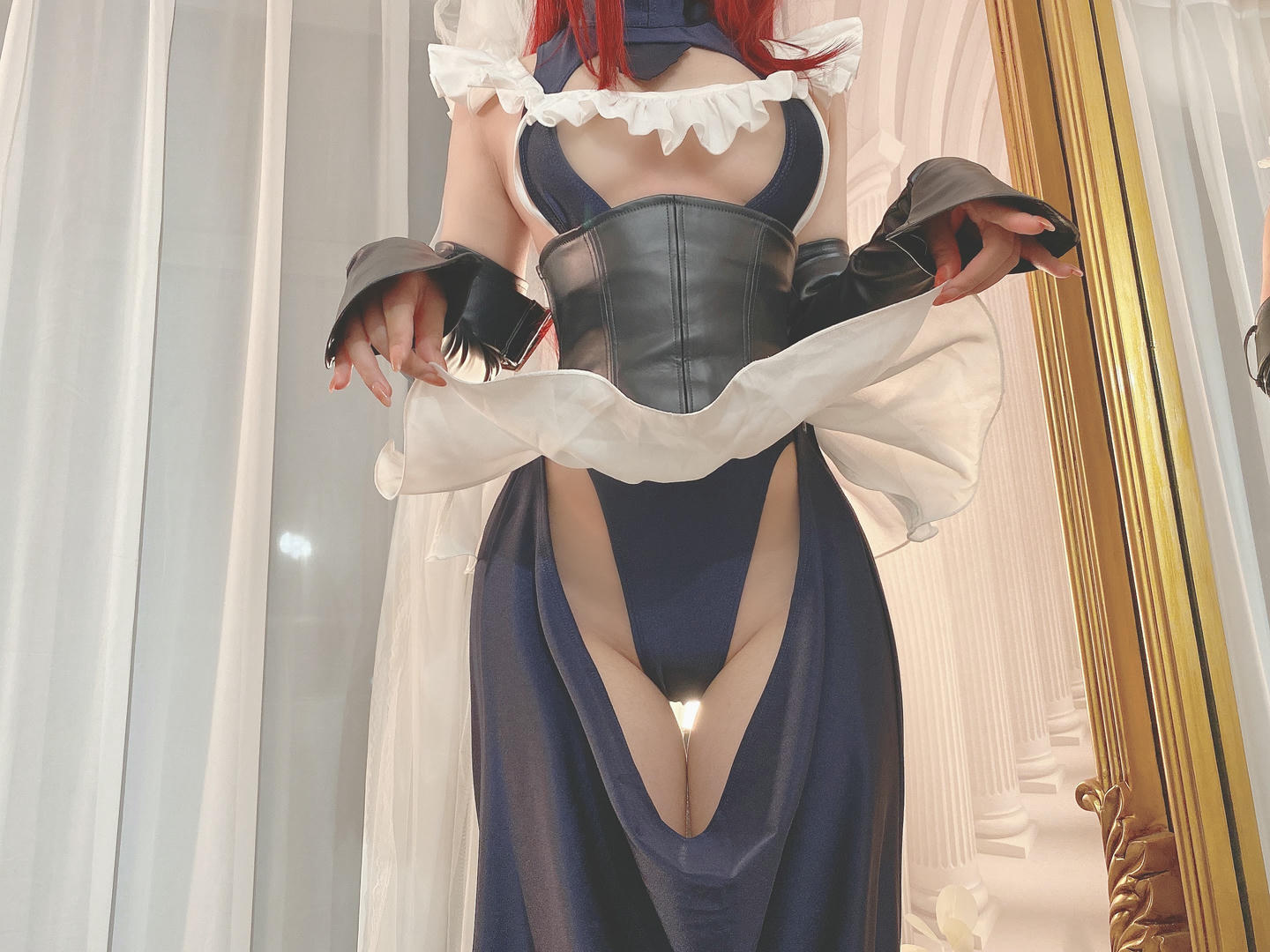 一北亦北 NO.009 斯卡哈同人女仆 [24P2V-115MB]_第1集