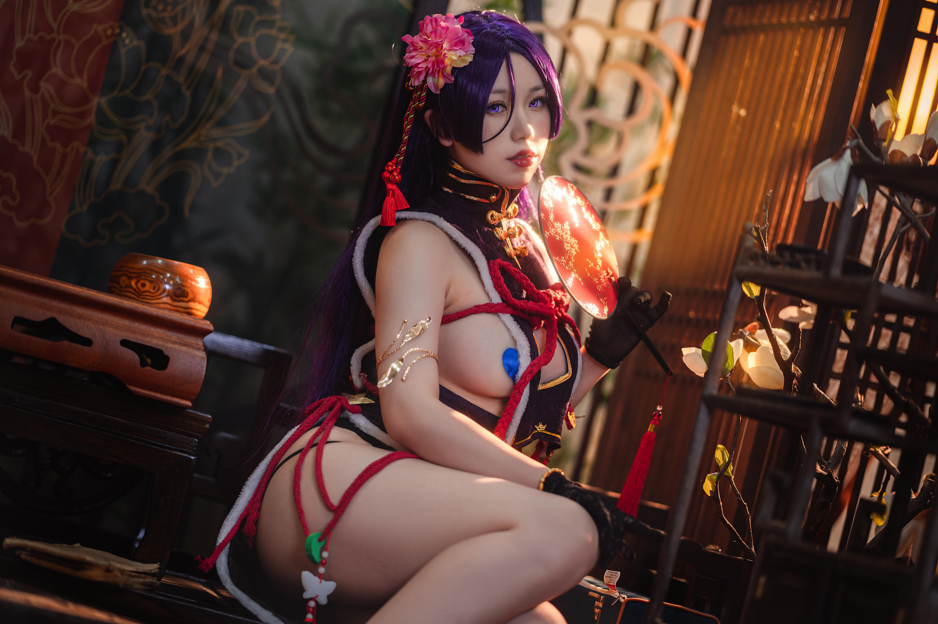 一北亦北 NO.017 奶光新春旗袍 [42P1V-540MB]-一北 奶光旗袍_第1集