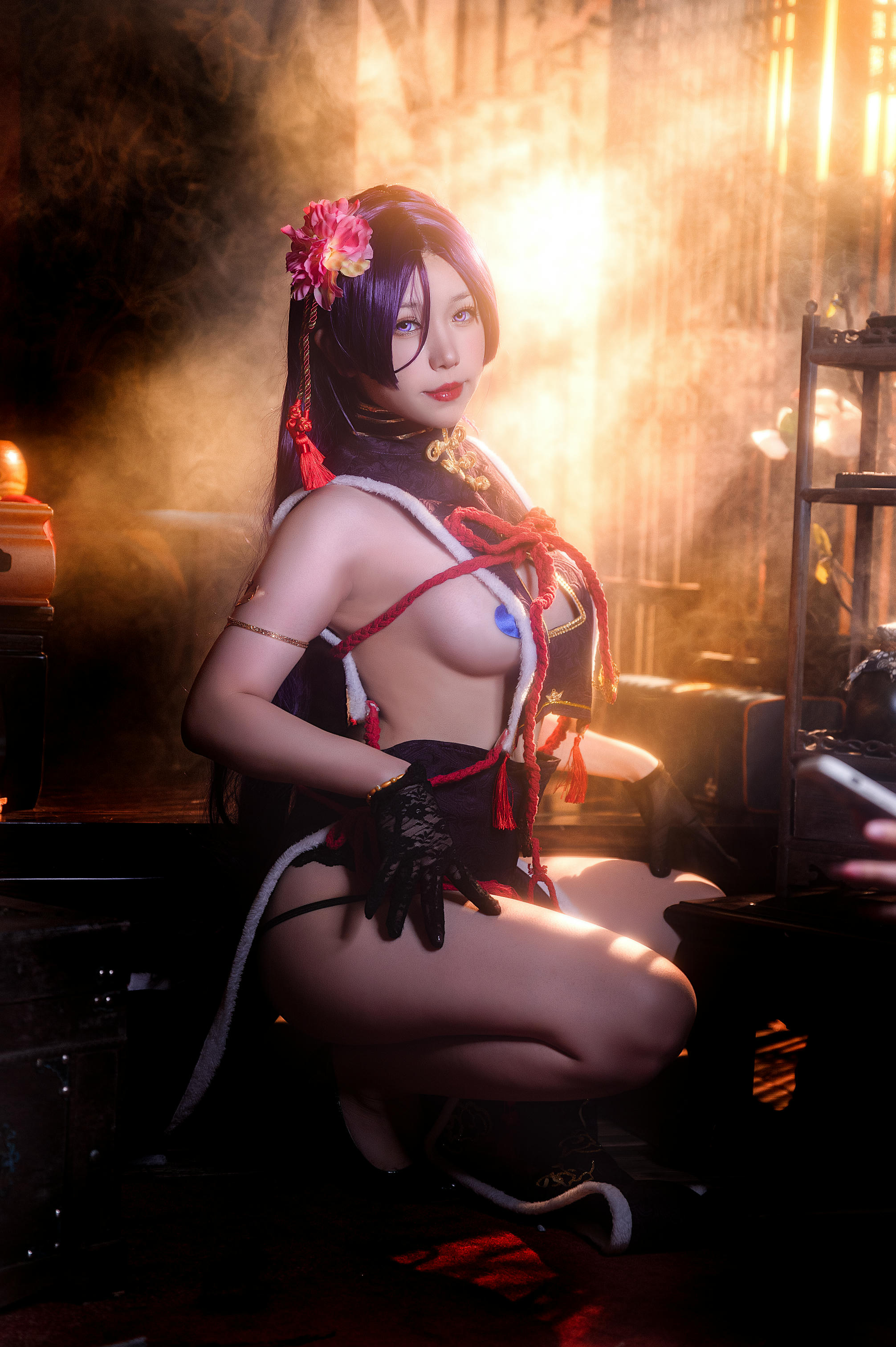 一北亦北 NO.017 奶光新春旗袍 [42P1V-540MB]-一北 奶光旗袍_第1集