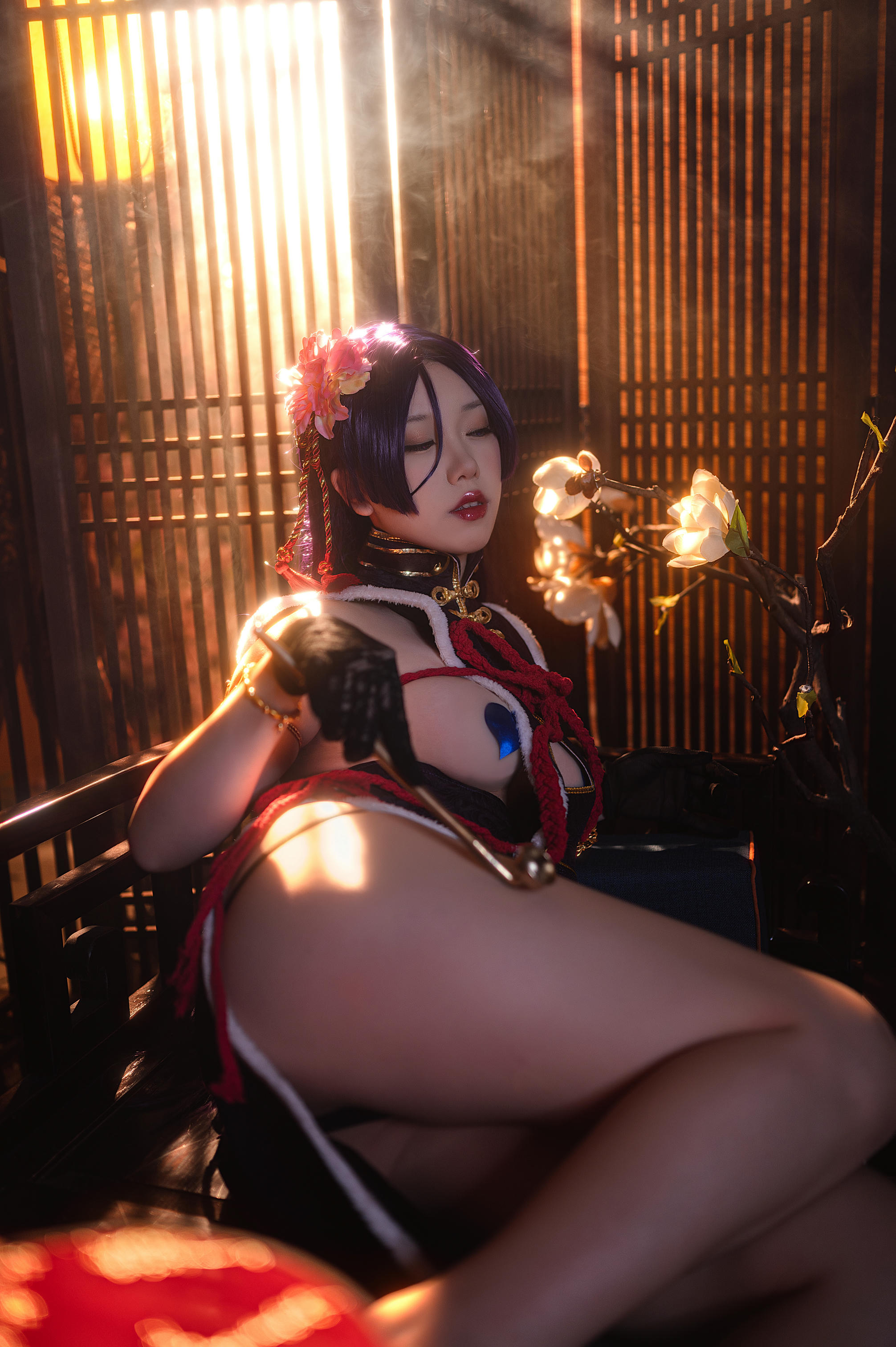 一北亦北 NO.017 奶光新春旗袍 [42P1V-540MB]-一北 奶光旗袍_第1集