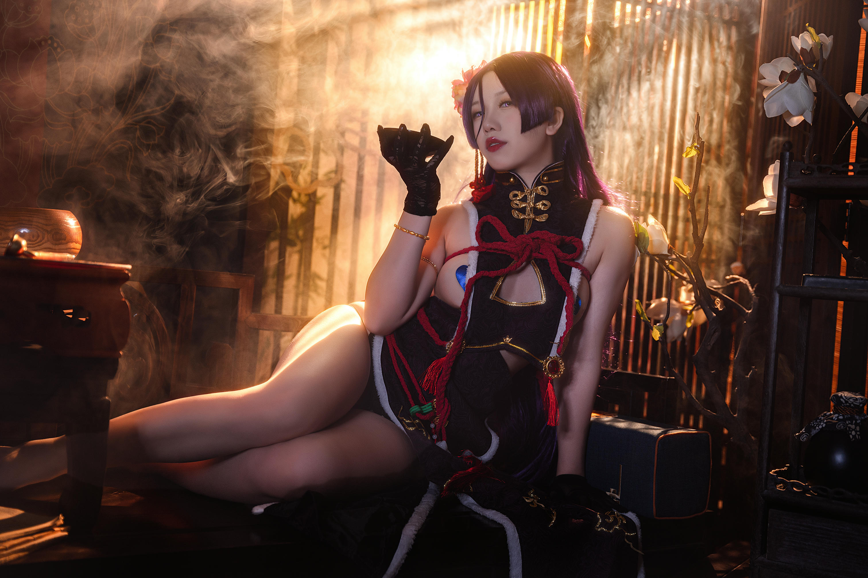 一北亦北 NO.017 奶光新春旗袍 [42P1V-540MB]-一北 奶光旗袍_第1集