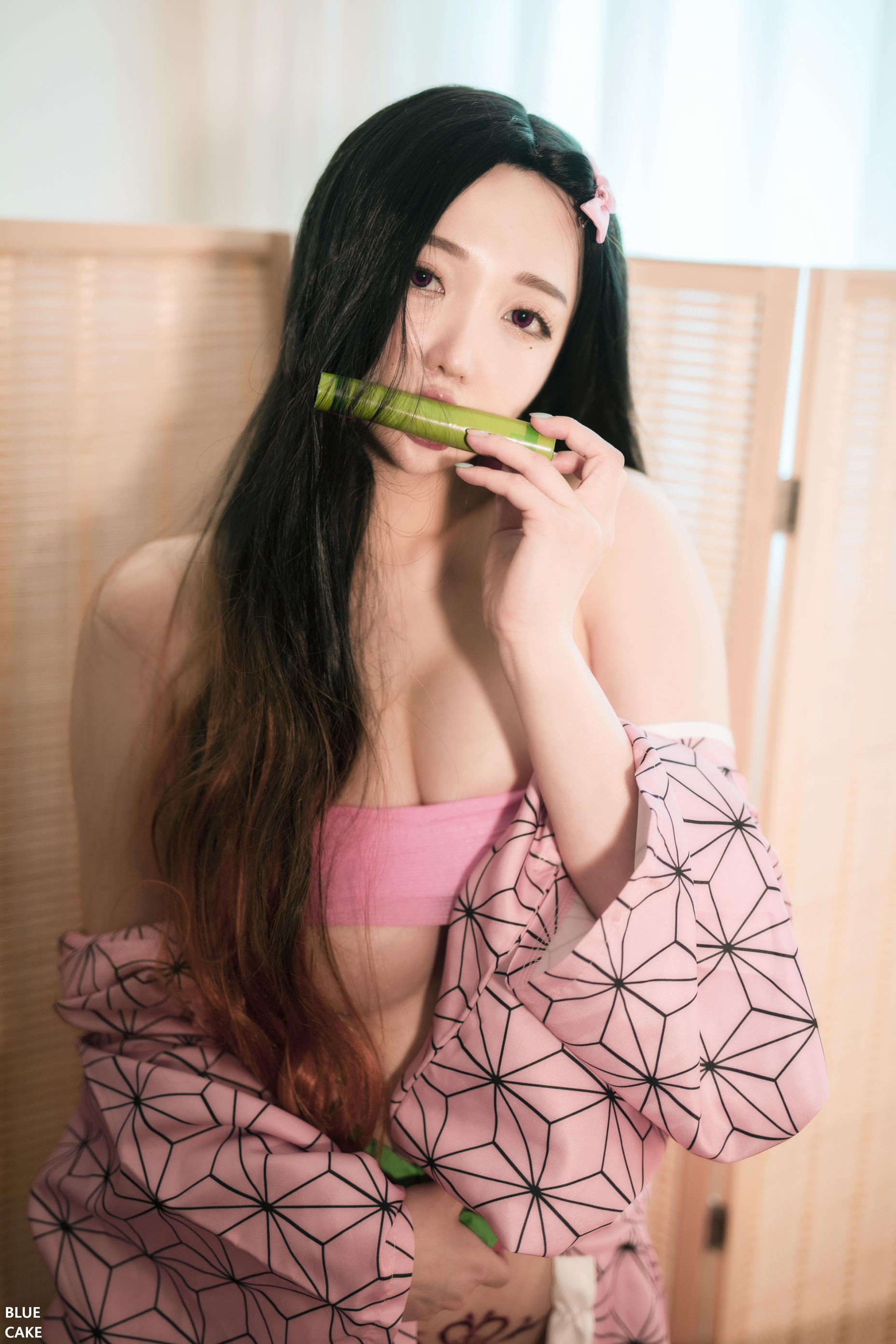 韩国模特孙乐乐-027_[BLUECAKE] Vol.0007 Son Ye-Eun (손예은) - Pink Oni_第1集
