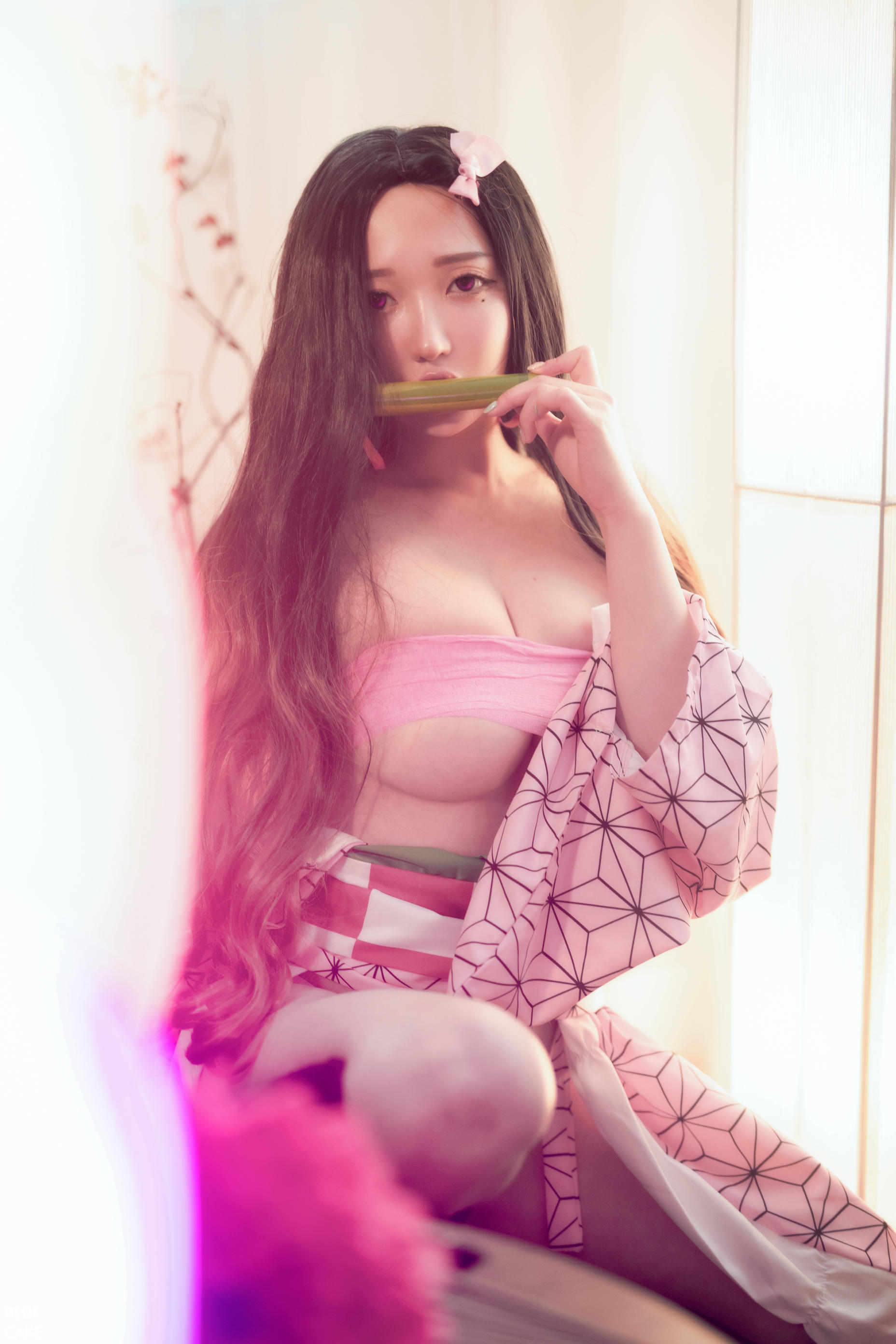 韩国模特孙乐乐-027_[BLUECAKE] Vol.0007 Son Ye-Eun (손예은) - Pink Oni_第1集