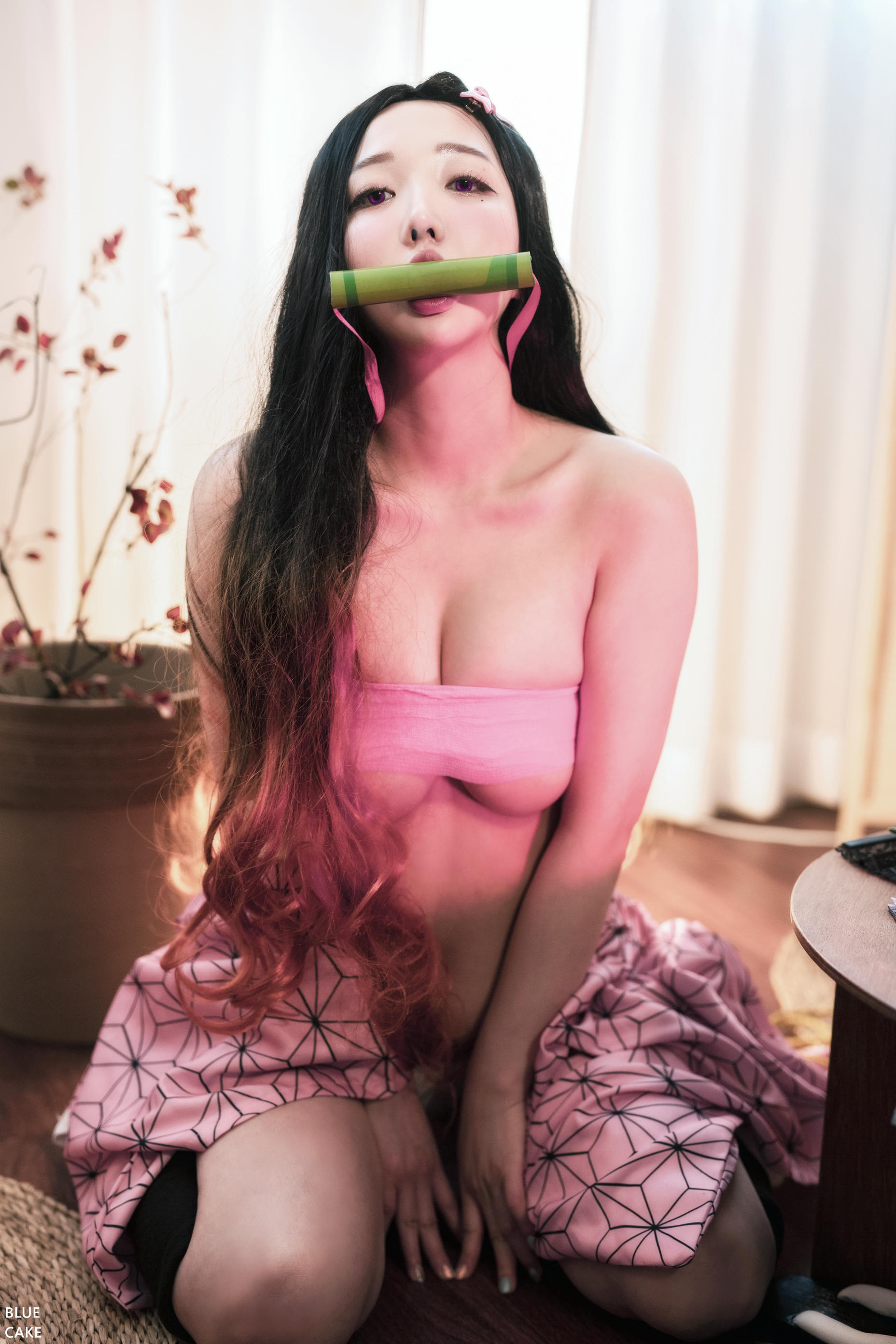 韩国模特孙乐乐-027_[BLUECAKE] Vol.0007 Son Ye-Eun (손예은) - Pink Oni_第2集