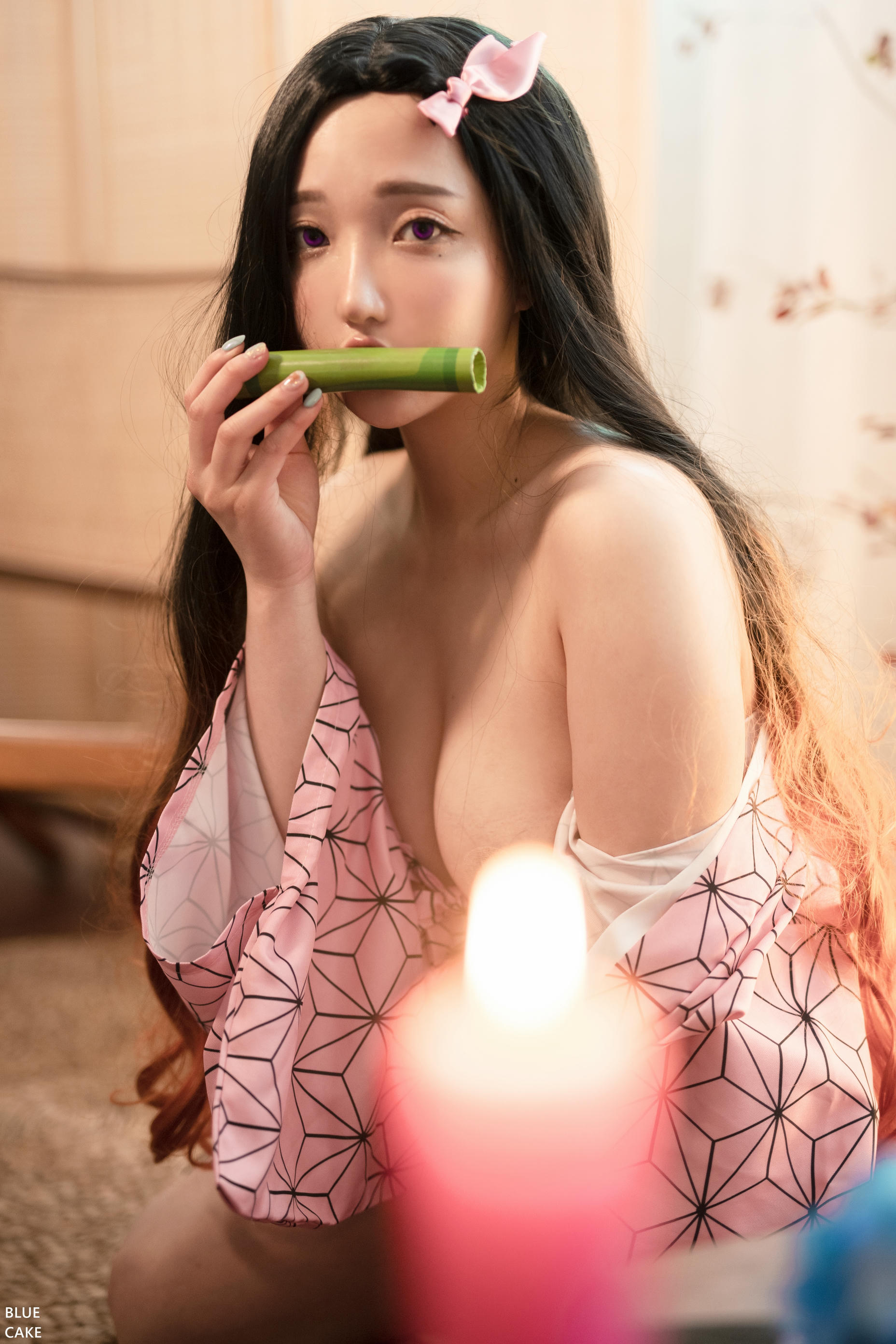 韩国模特孙乐乐-027_[BLUECAKE] Vol.0007 Son Ye-Eun (손예은) - Pink Oni_第2集