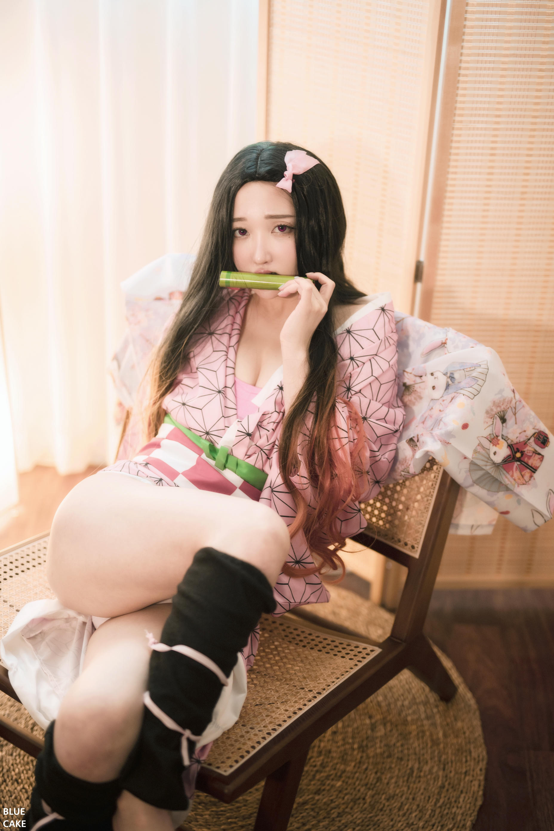 韩国模特孙乐乐-027_[BLUECAKE] Vol.0007 Son Ye-Eun (손예은) - Pink Oni_第3集