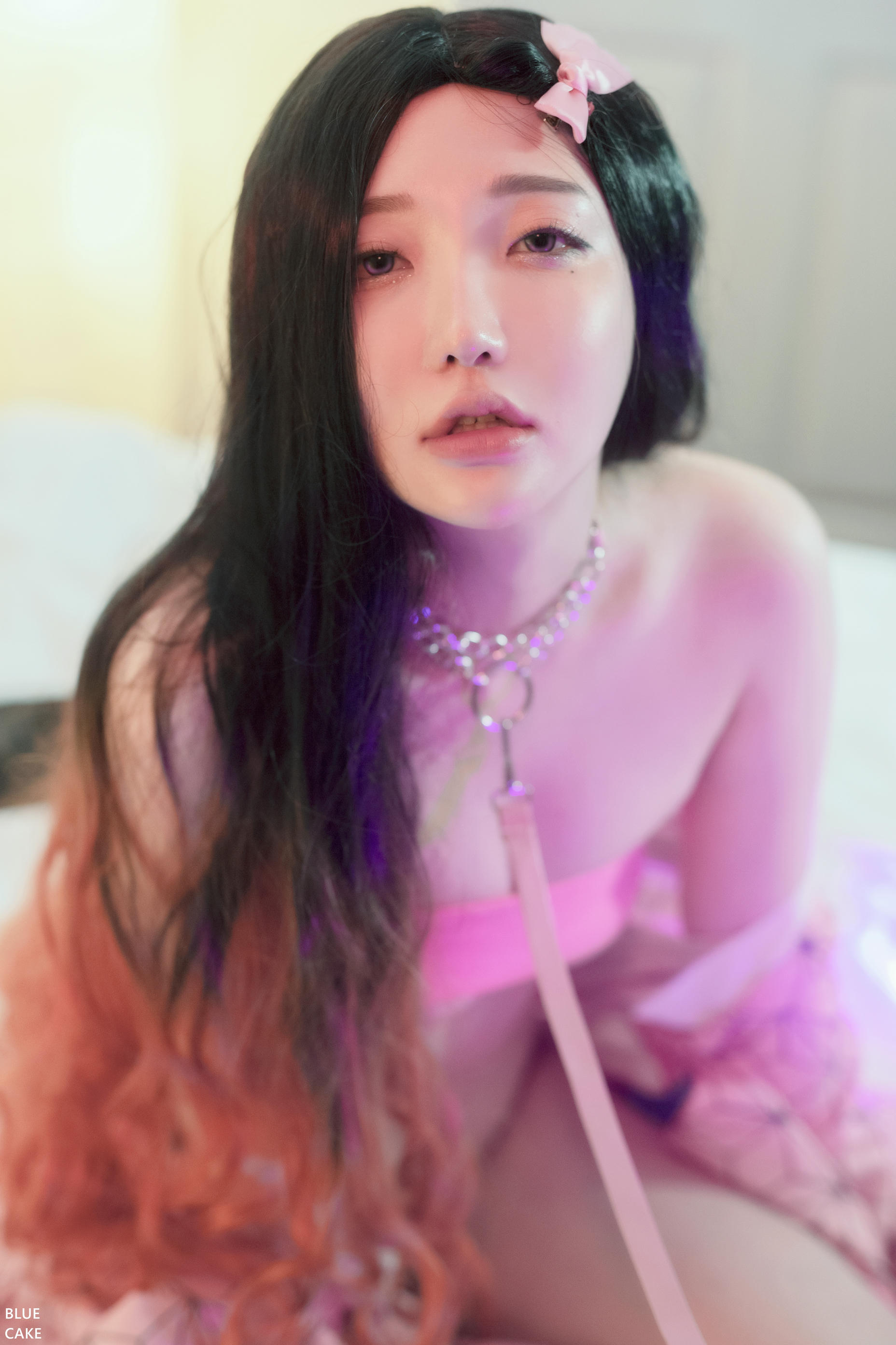 韩国模特孙乐乐-027_[BLUECAKE] Vol.0007 Son Ye-Eun (손예은) - Pink Oni_第4集