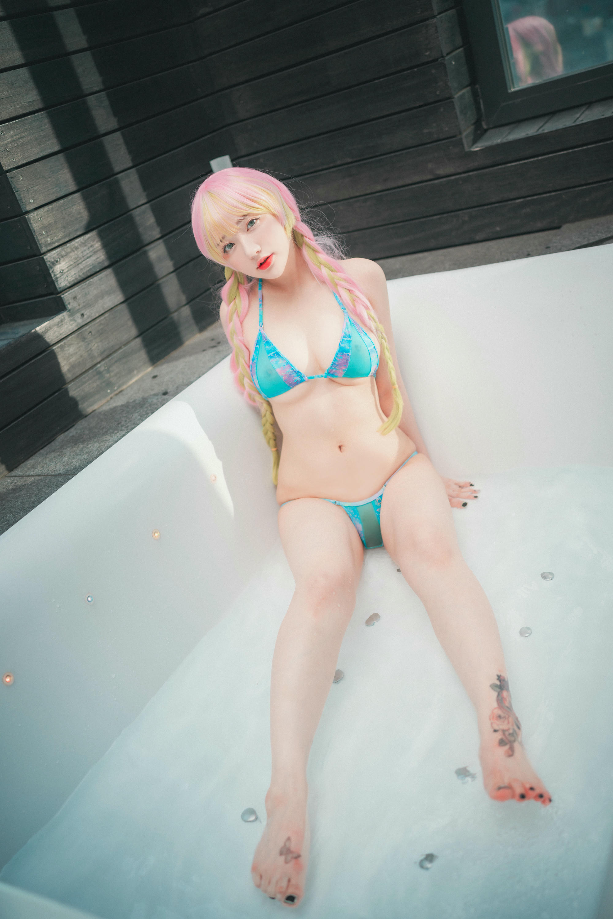 韩国模特孙乐乐-033_DJAWA Photo Vol.0157 - Son Ye-Eun (손예은) - [Kimetsu no Yaiba] Mitsuri Kanroji[141P 1.3GB]_第6集