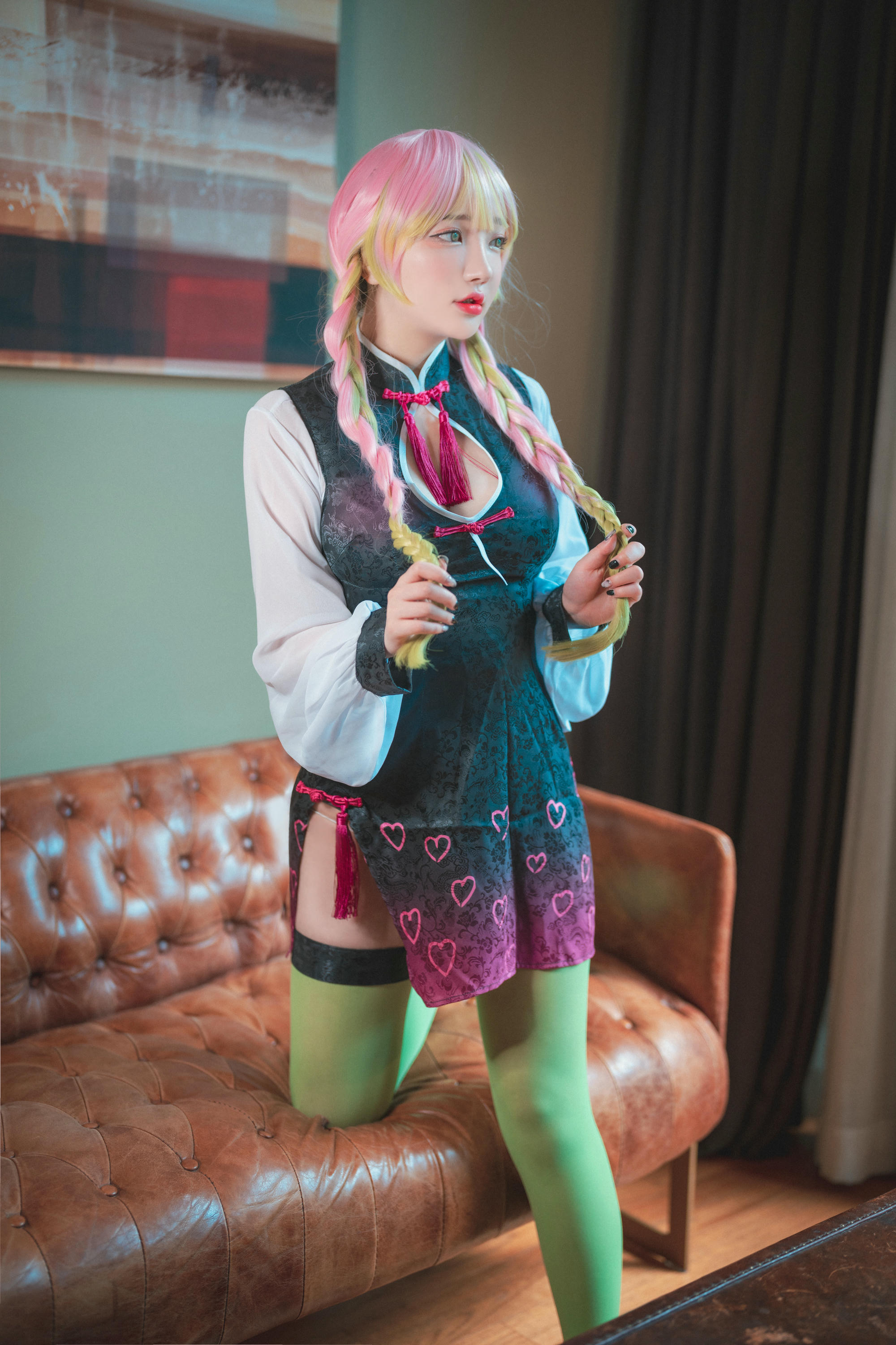 韩国模特孙乐乐-033_DJAWA Photo Vol.0157 - Son Ye-Eun (손예은) - [Kimetsu no Yaiba] Mitsuri Kanroji[141P 1.3GB]_第1集