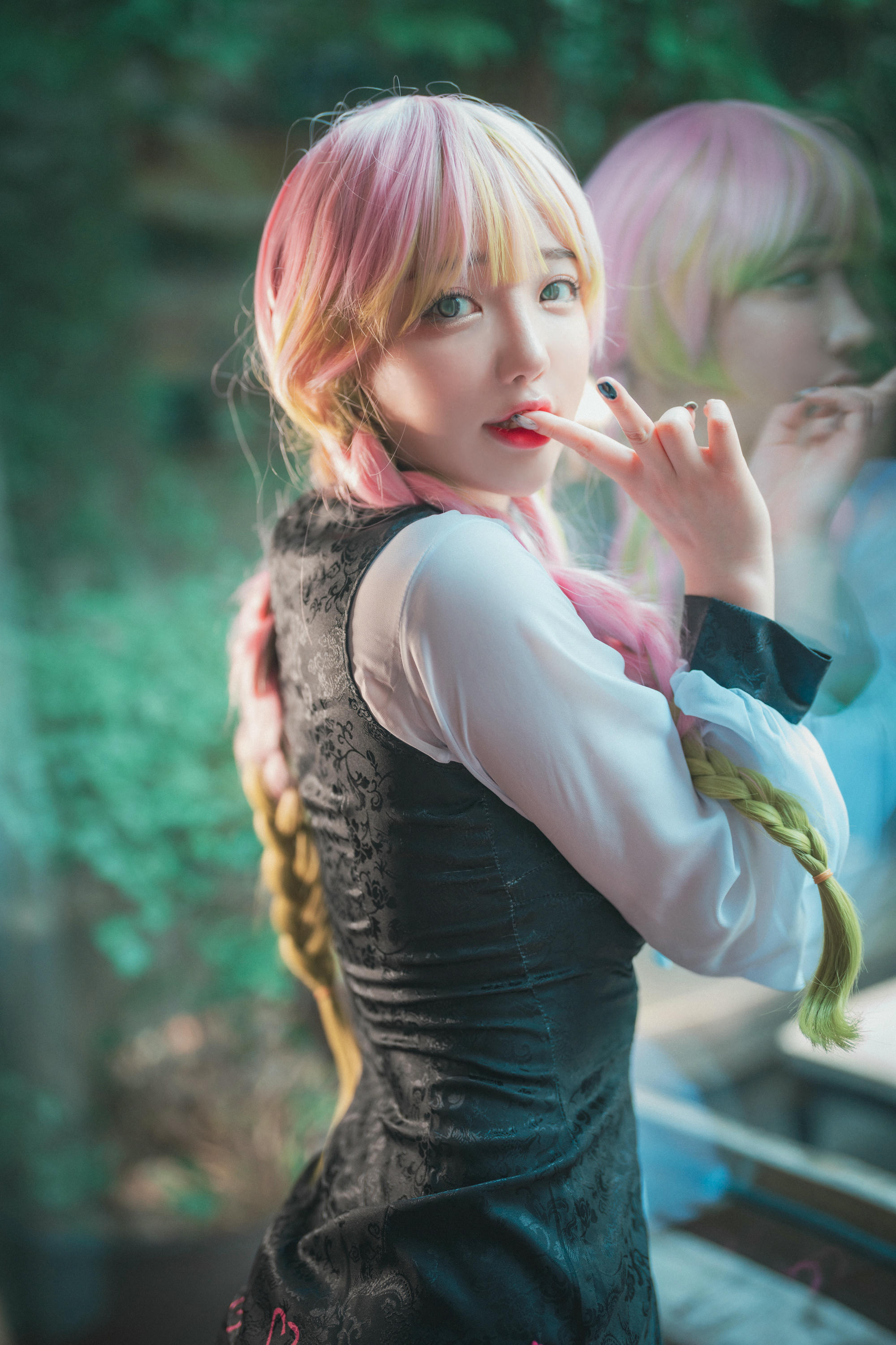 韩国模特孙乐乐-033_DJAWA Photo Vol.0157 - Son Ye-Eun (손예은) - [Kimetsu no Yaiba] Mitsuri Kanroji[141P 1.3GB]_第2集