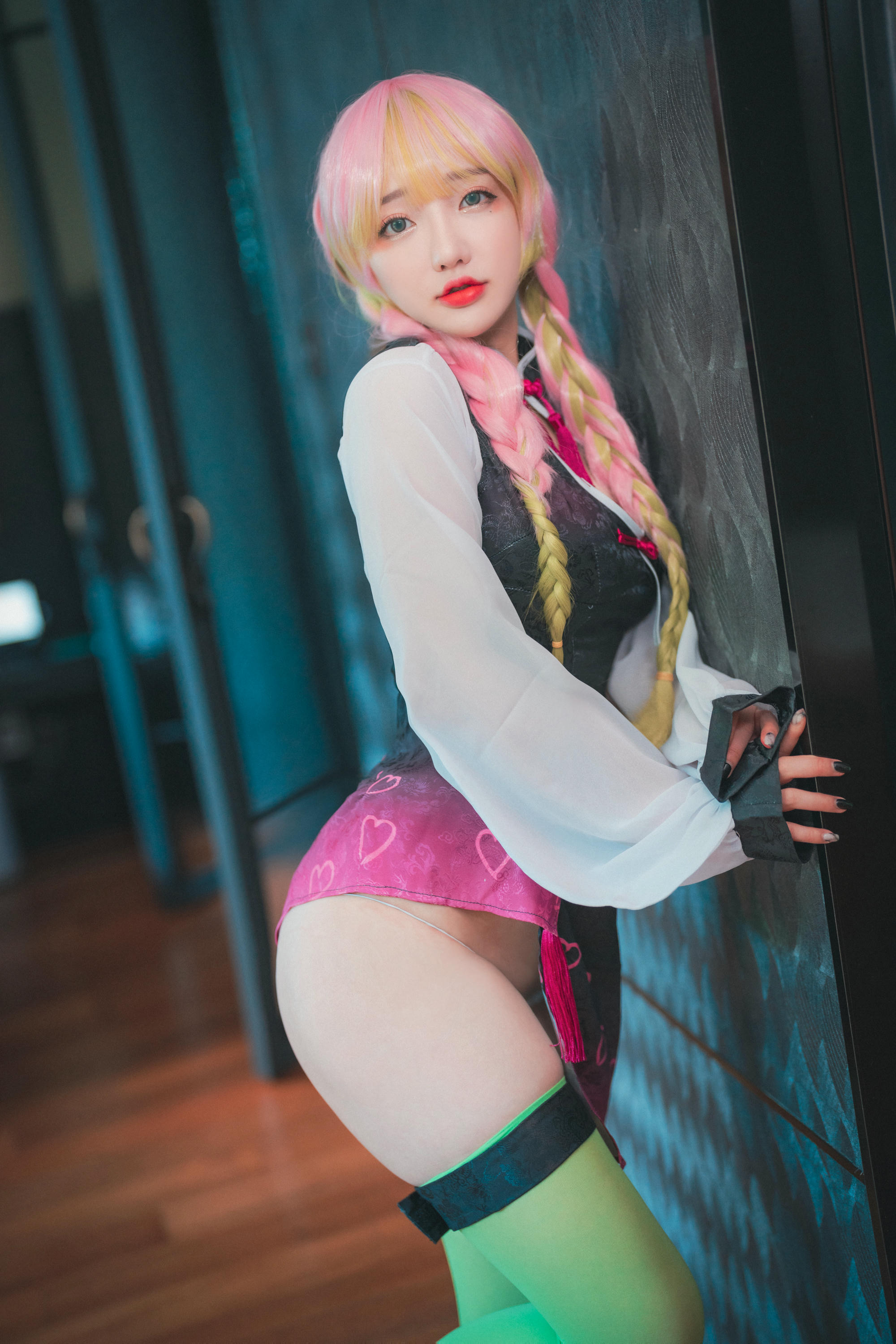 韩国模特孙乐乐-033_DJAWA Photo Vol.0157 - Son Ye-Eun (손예은) - [Kimetsu no Yaiba] Mitsuri Kanroji[141P 1.3GB]_第2集