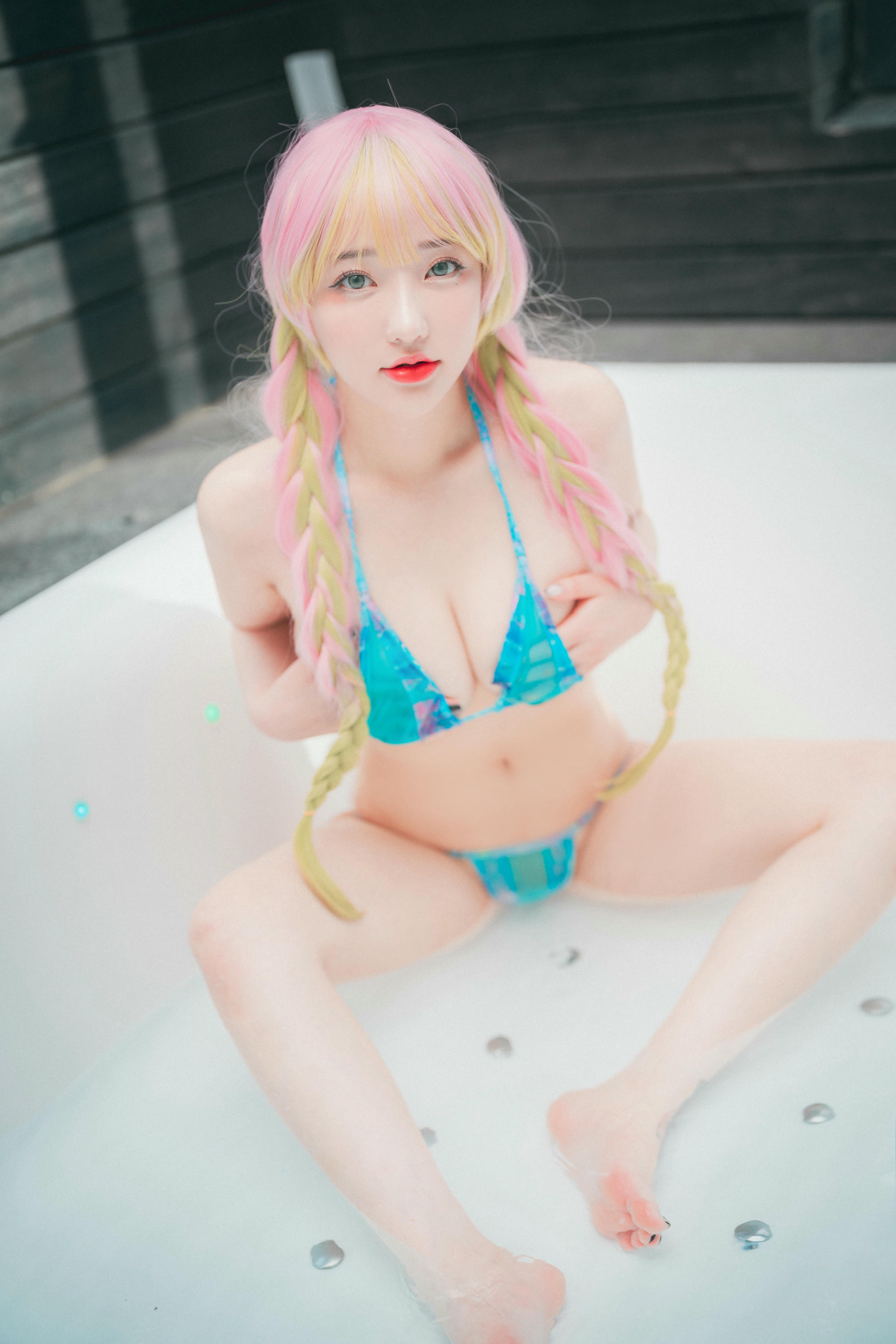 韩国模特孙乐乐-033_DJAWA Photo Vol.0157 - Son Ye-Eun (손예은) - [Kimetsu no Yaiba] Mitsuri Kanroji[141P 1.3GB]_第4集