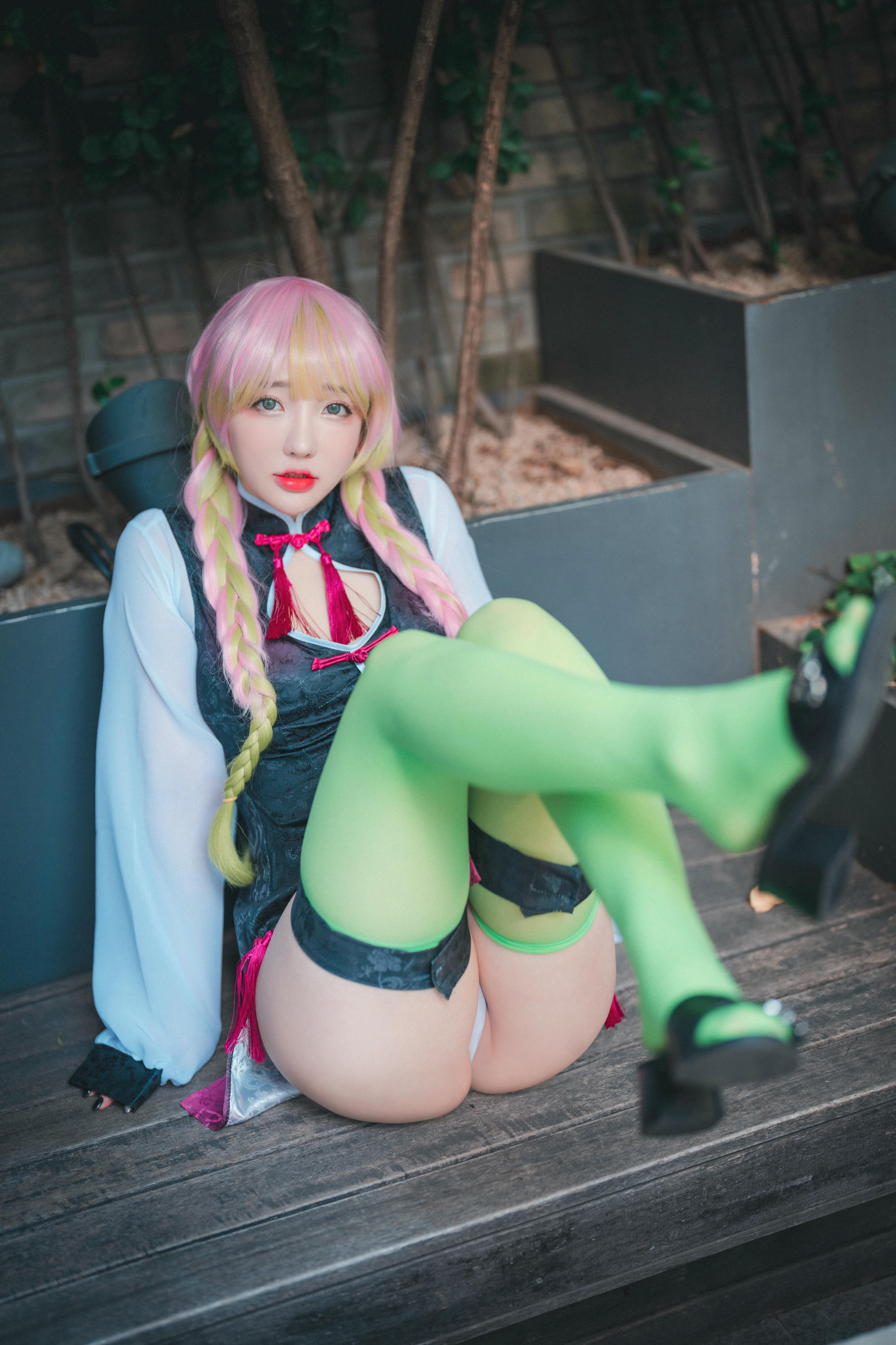 韩国模特孙乐乐-033_DJAWA Photo Vol.0157 - Son Ye-Eun (손예은) - [Kimetsu no Yaiba] Mitsuri Kanroji[141P 1.3GB]_第1集