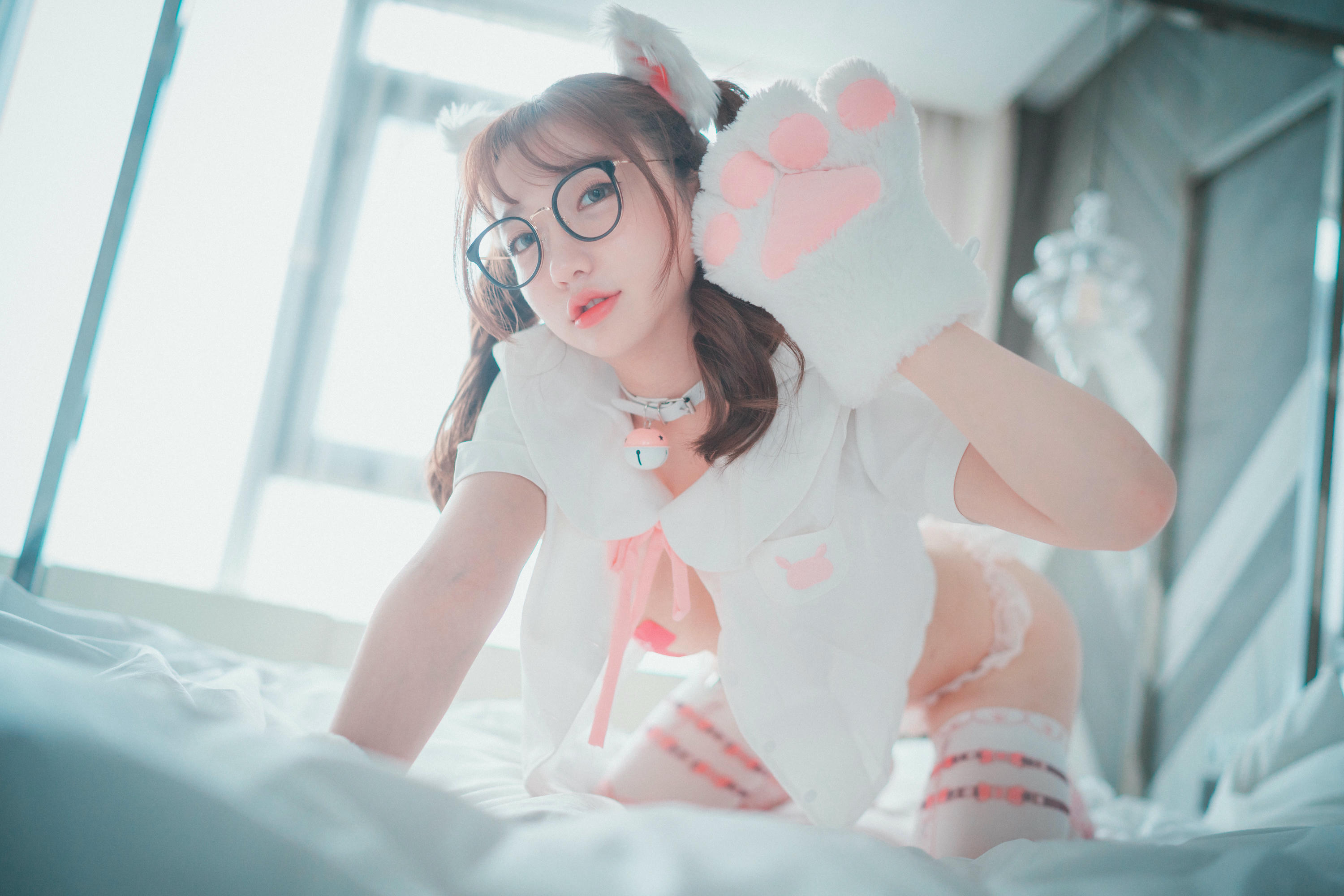 韩国模特孙乐乐-040_[Djawa(Son YeEun)]YEEUN Cute Pink [50P 352MB]_第2集