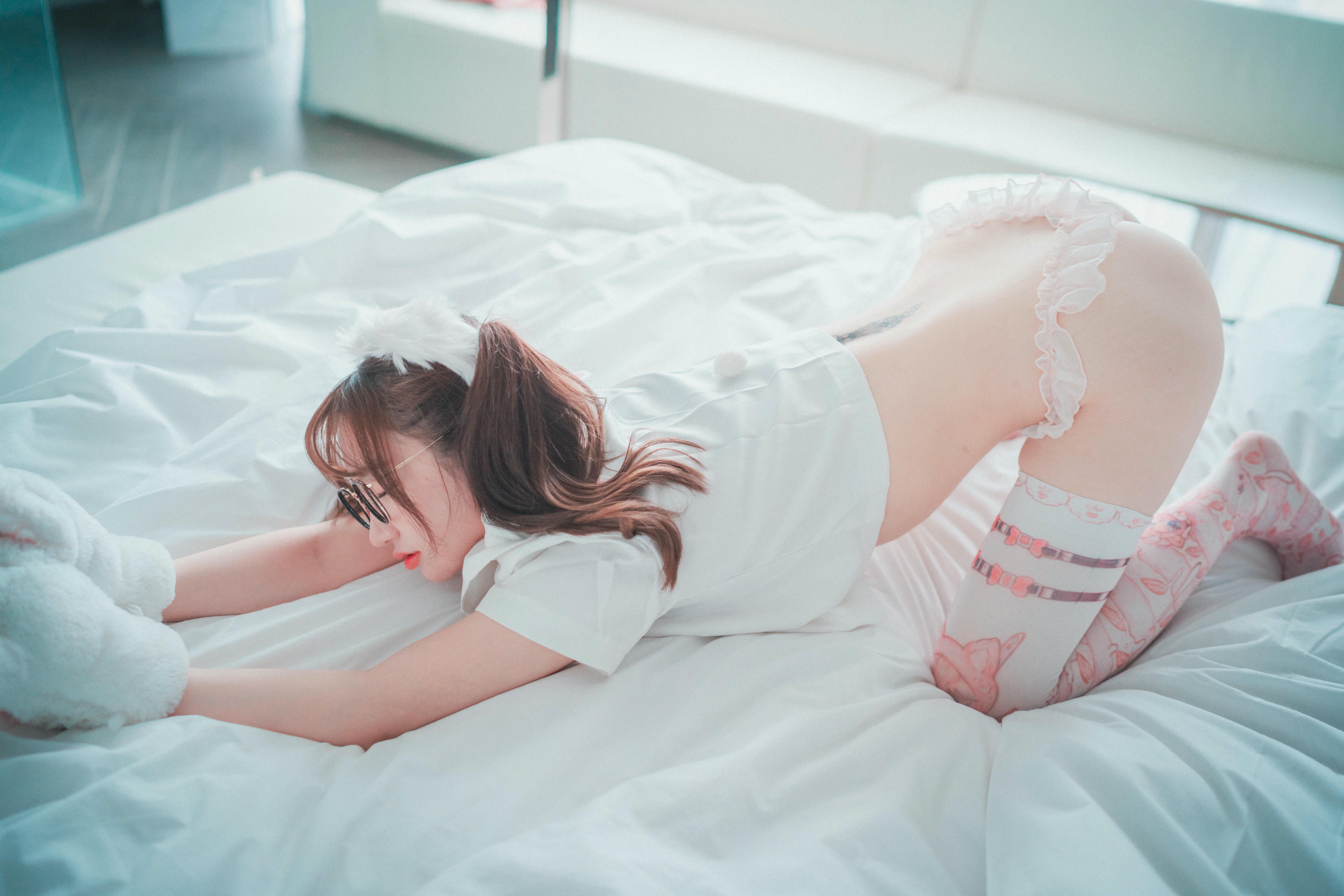 韩国模特孙乐乐-040_[Djawa(Son YeEun)]YEEUN Cute Pink [50P 352MB]_第2集