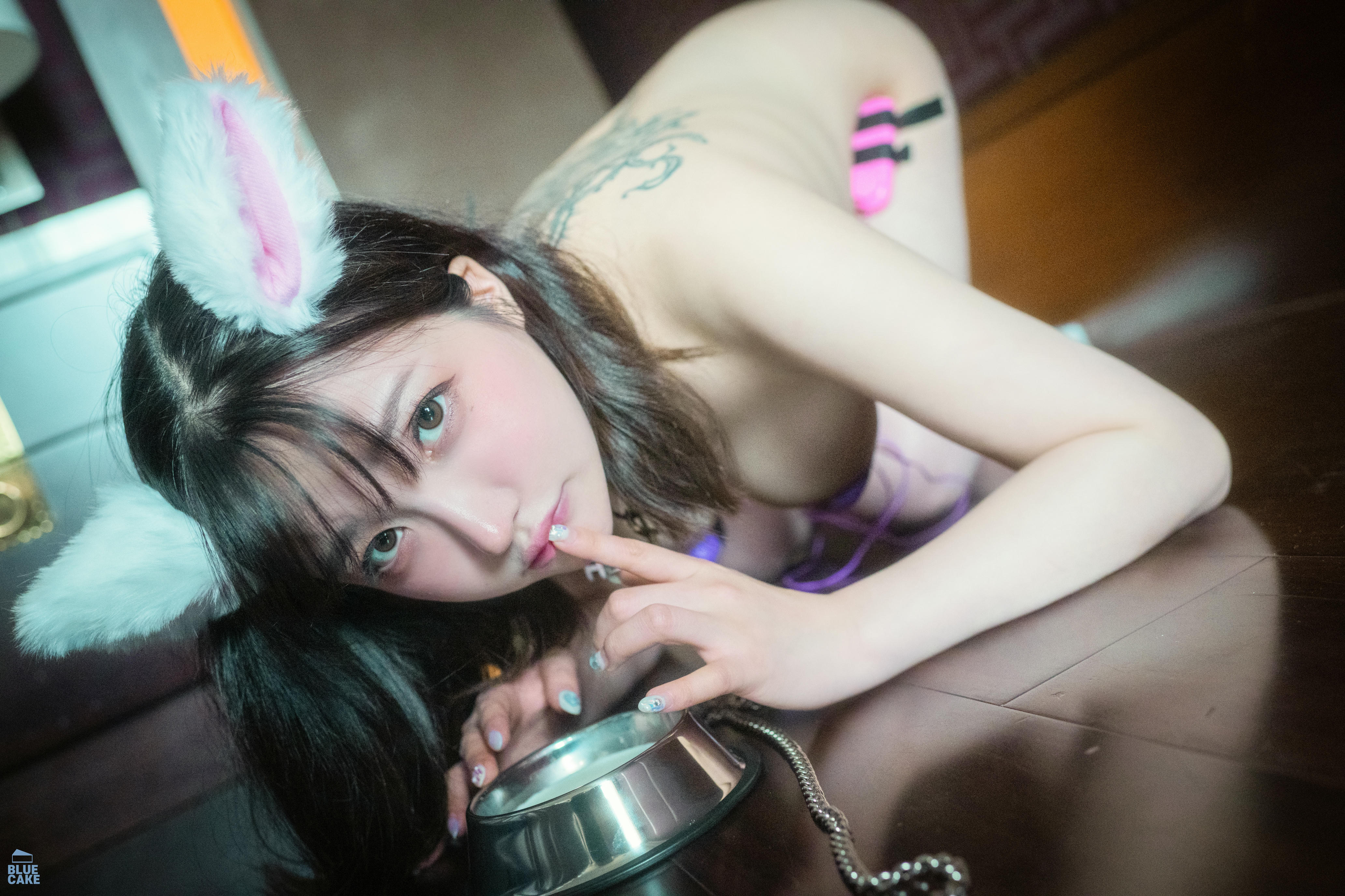 韩国模特孙乐乐-105_BLUECAKE YeEun Puss Puss RED+COSPLAY Original [202P 5.21GB]_第6集
