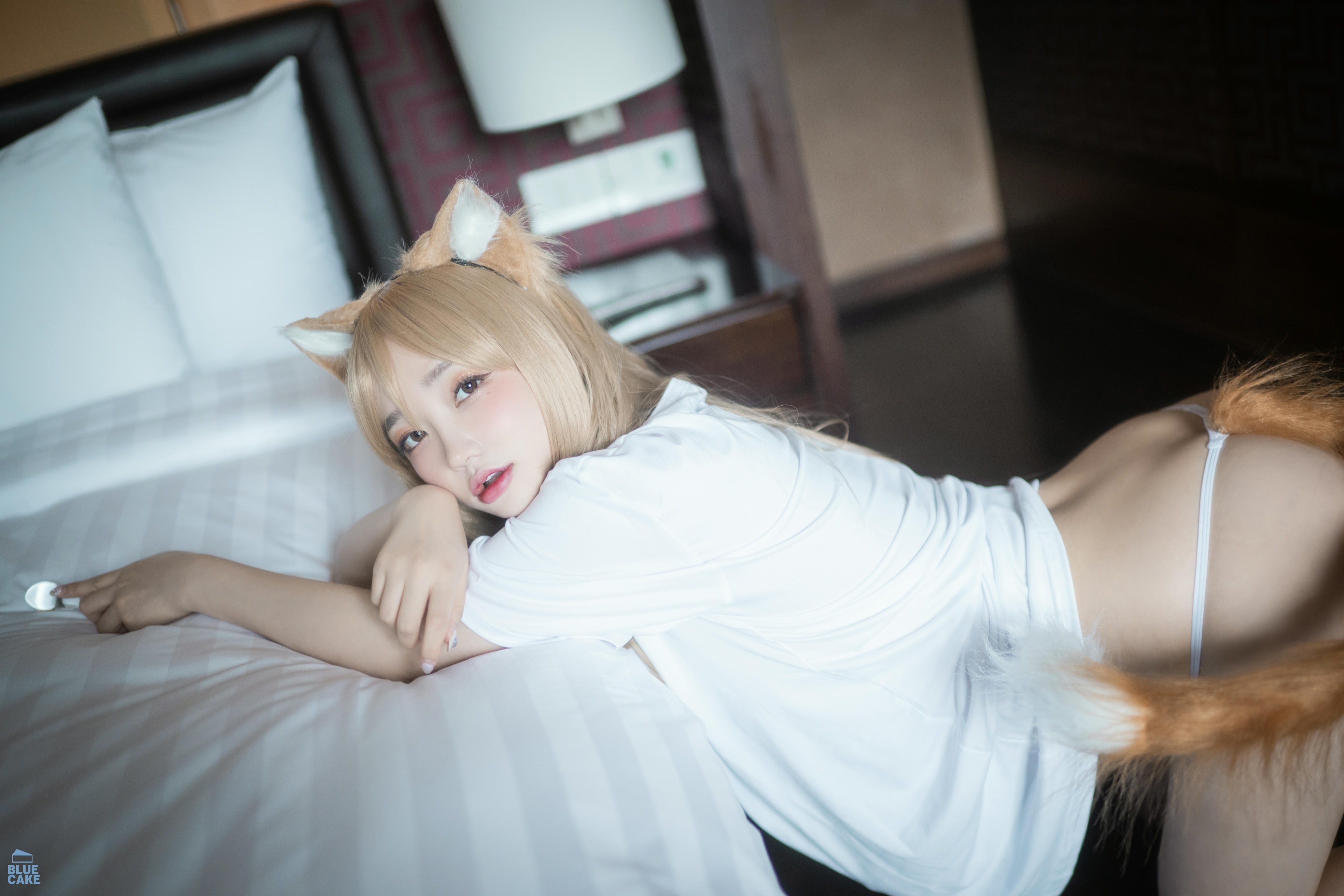 韩国模特孙乐乐-105_BLUECAKE YeEun Puss Puss RED+COSPLAY Original [202P 5.21GB]_第9集