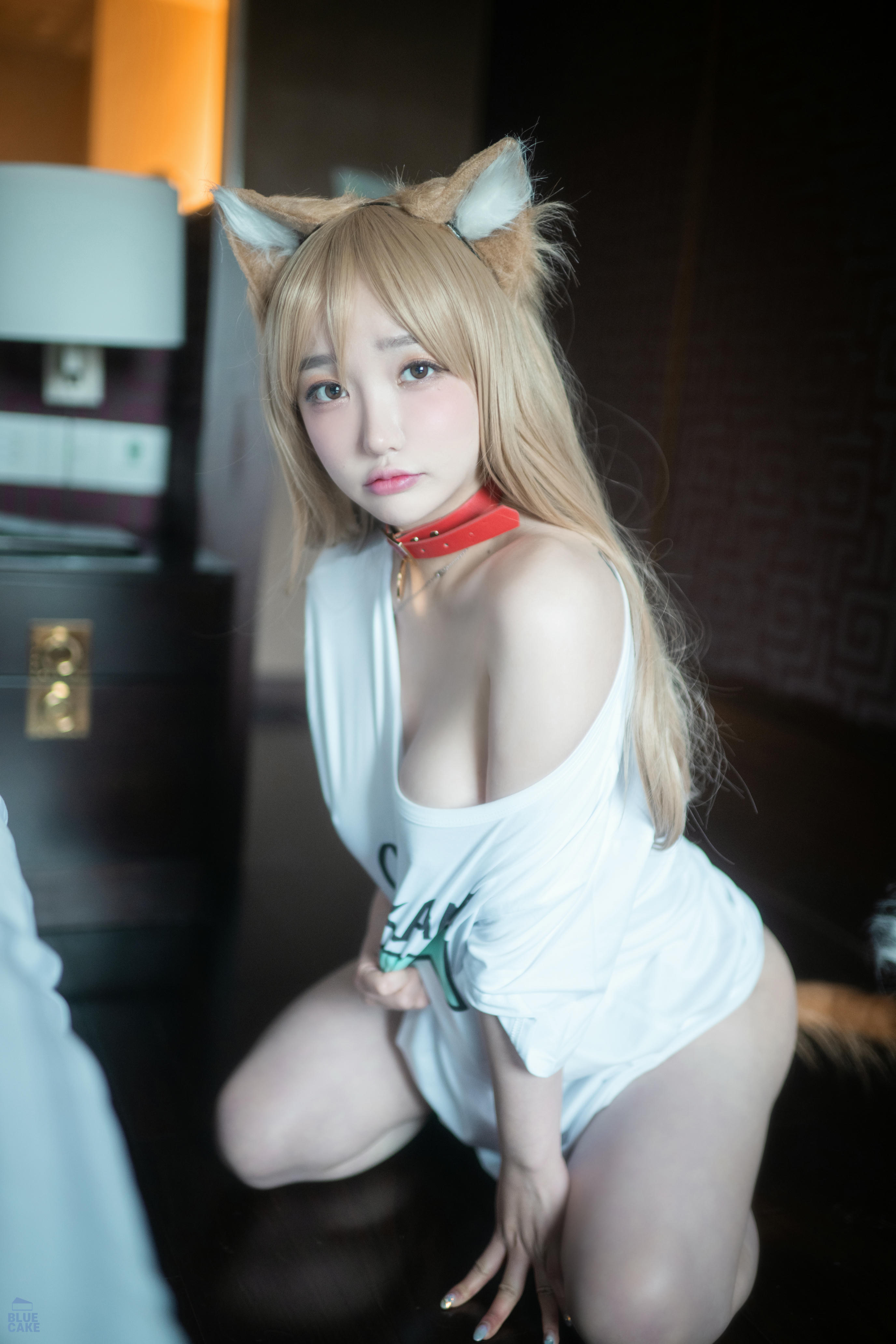 韩国模特孙乐乐-105_BLUECAKE YeEun Puss Puss RED+COSPLAY Original [202P 5.21GB]_第9集