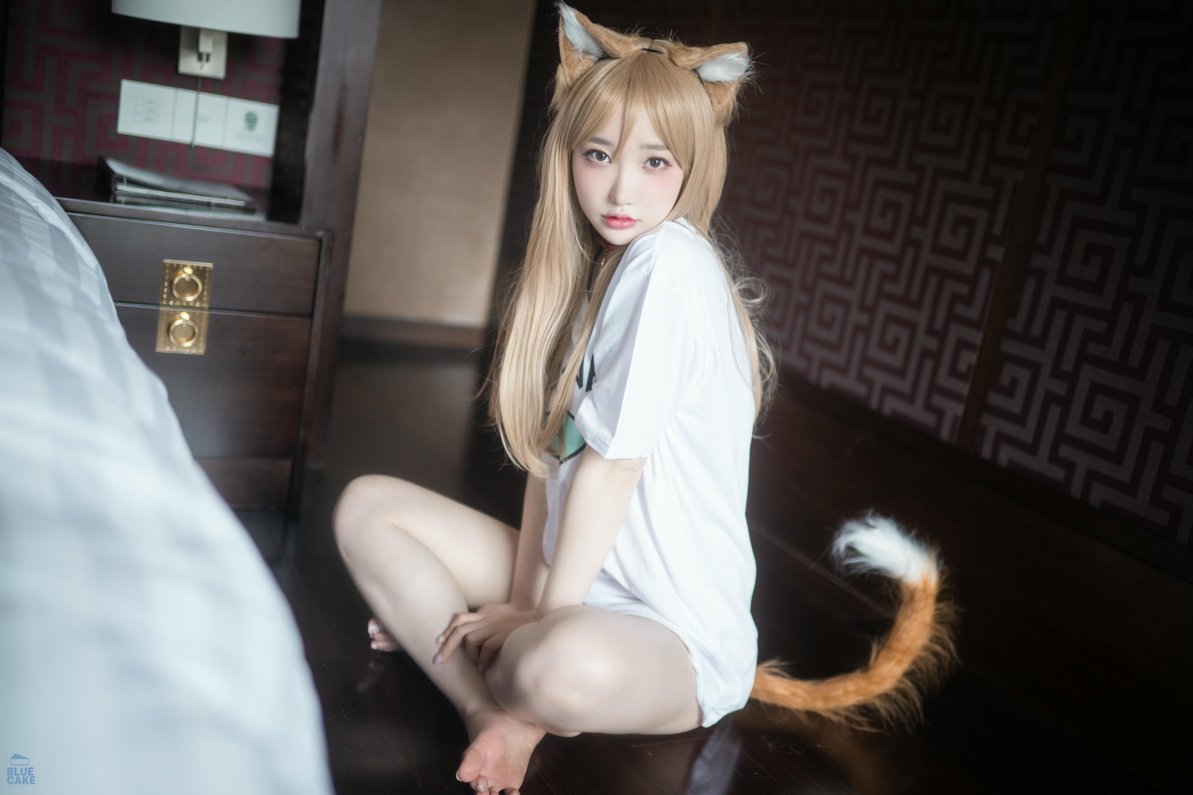 韩国模特孙乐乐-105_BLUECAKE YeEun Puss Puss RED+COSPLAY Original [202P 5.21GB]_第9集