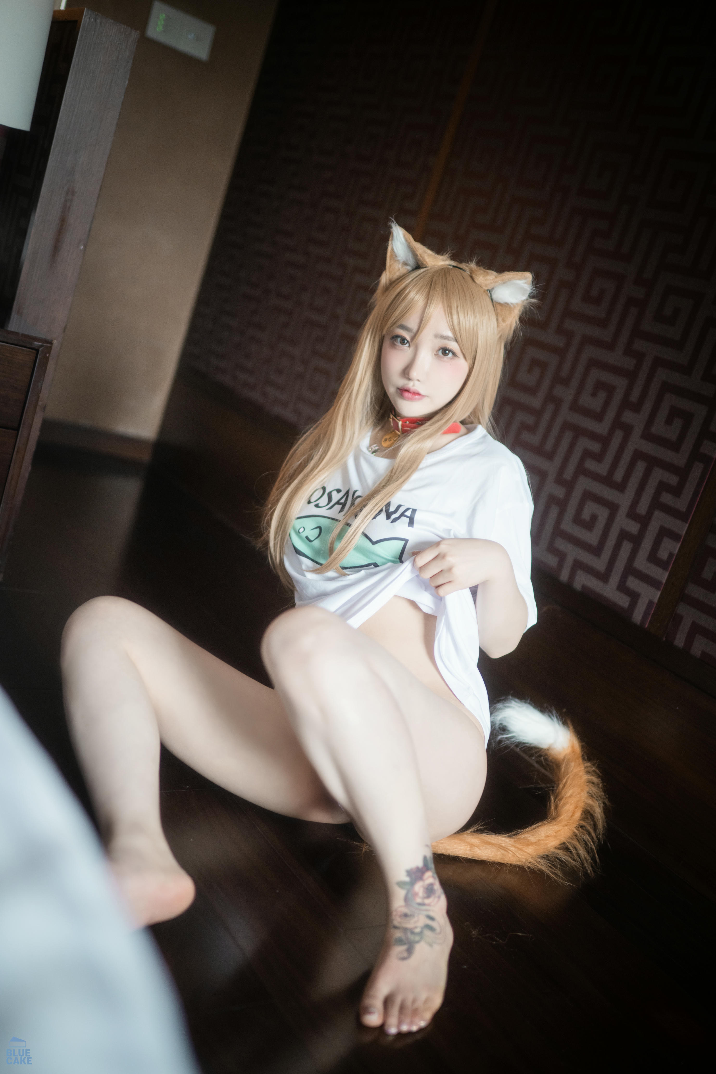 韩国模特孙乐乐-105_BLUECAKE YeEun Puss Puss RED+COSPLAY Original [202P 5.21GB]_第10集