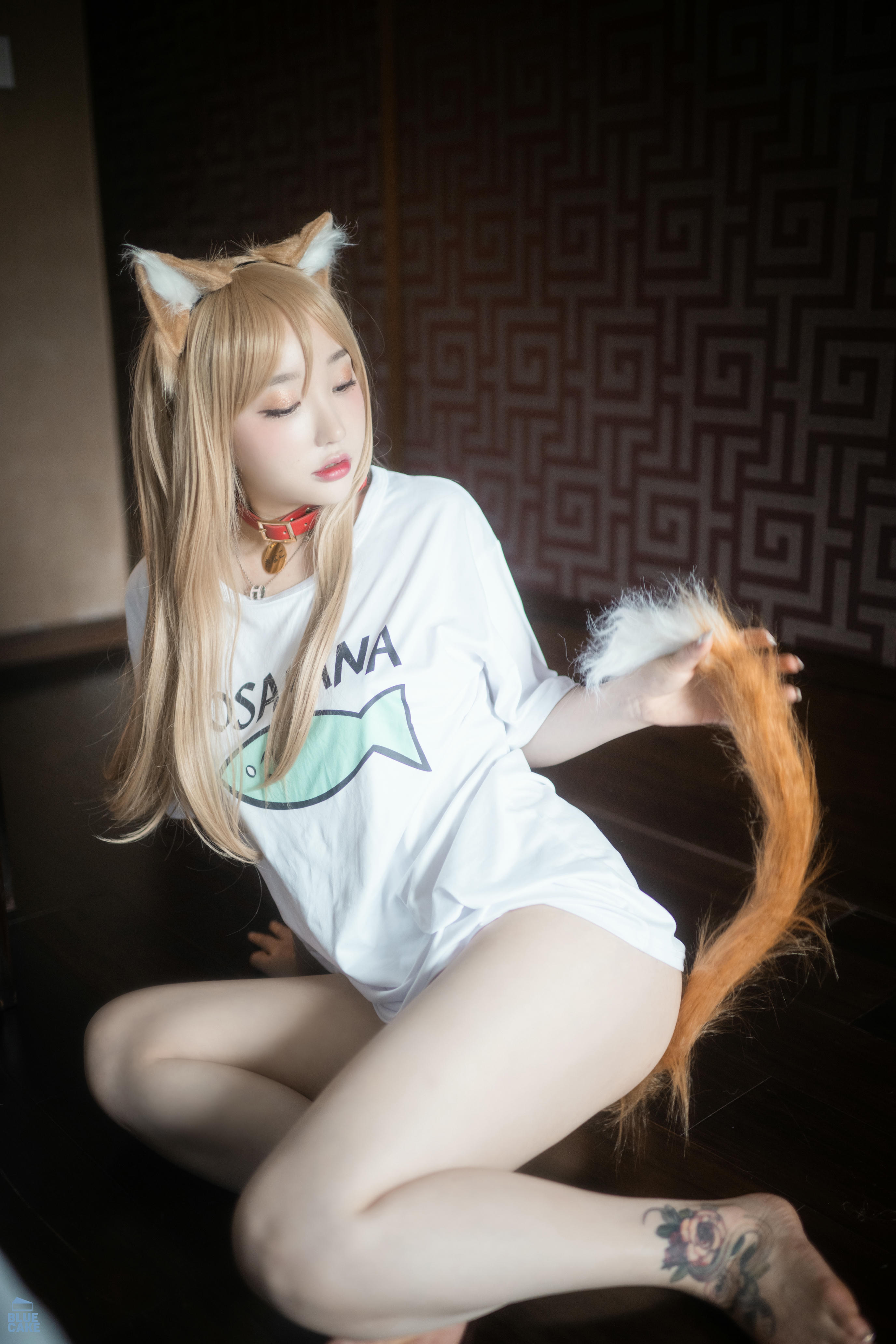 韩国模特孙乐乐-105_BLUECAKE YeEun Puss Puss RED+COSPLAY Original [202P 5.21GB]_第10集