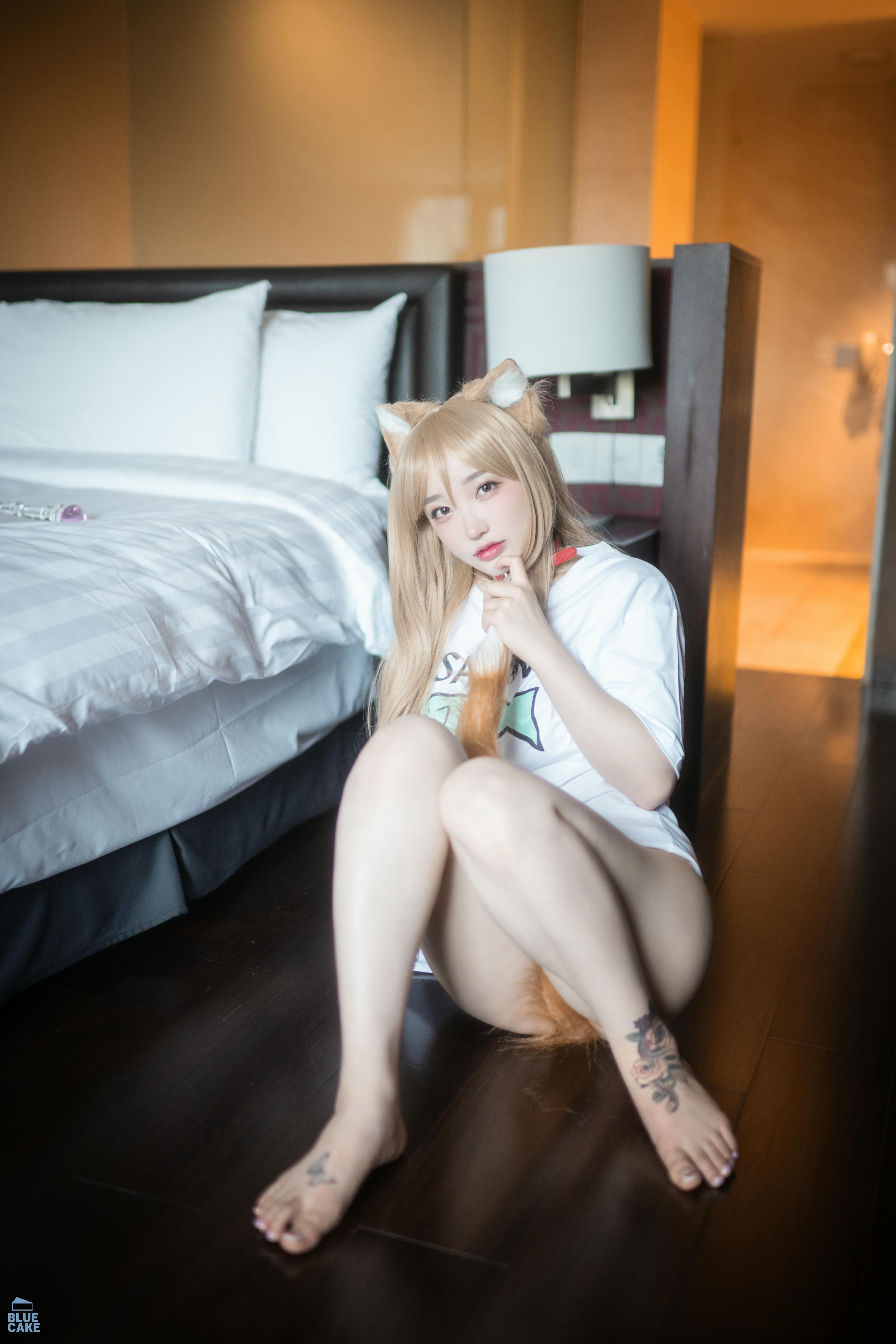 韩国模特孙乐乐-105_BLUECAKE YeEun Puss Puss RED+COSPLAY Original [202P 5.21GB]_第10集